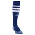 3 Stripe Hoop Soccer Sock Navy - Medium