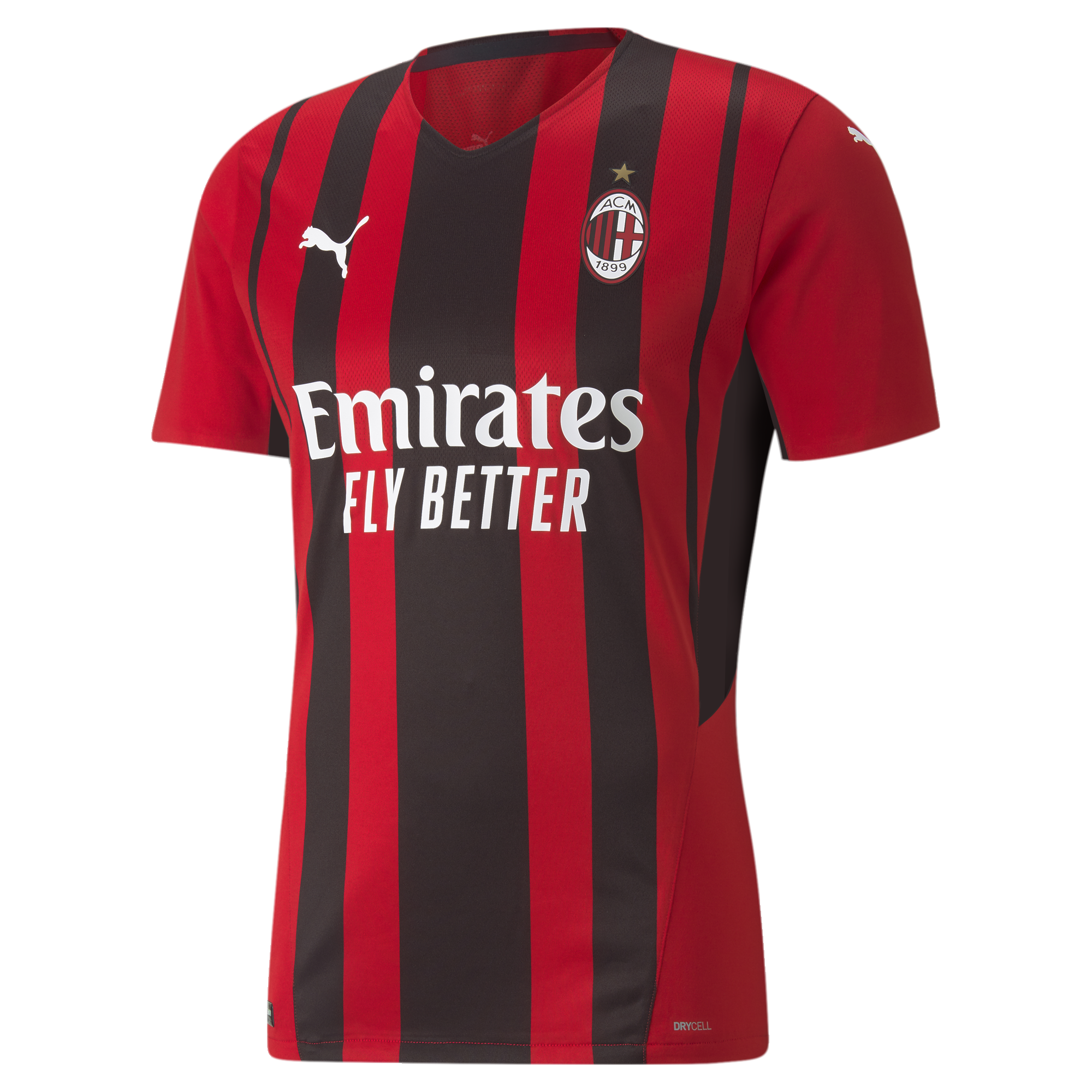 AC Milan Home Authentic Men's Soccer Jersey