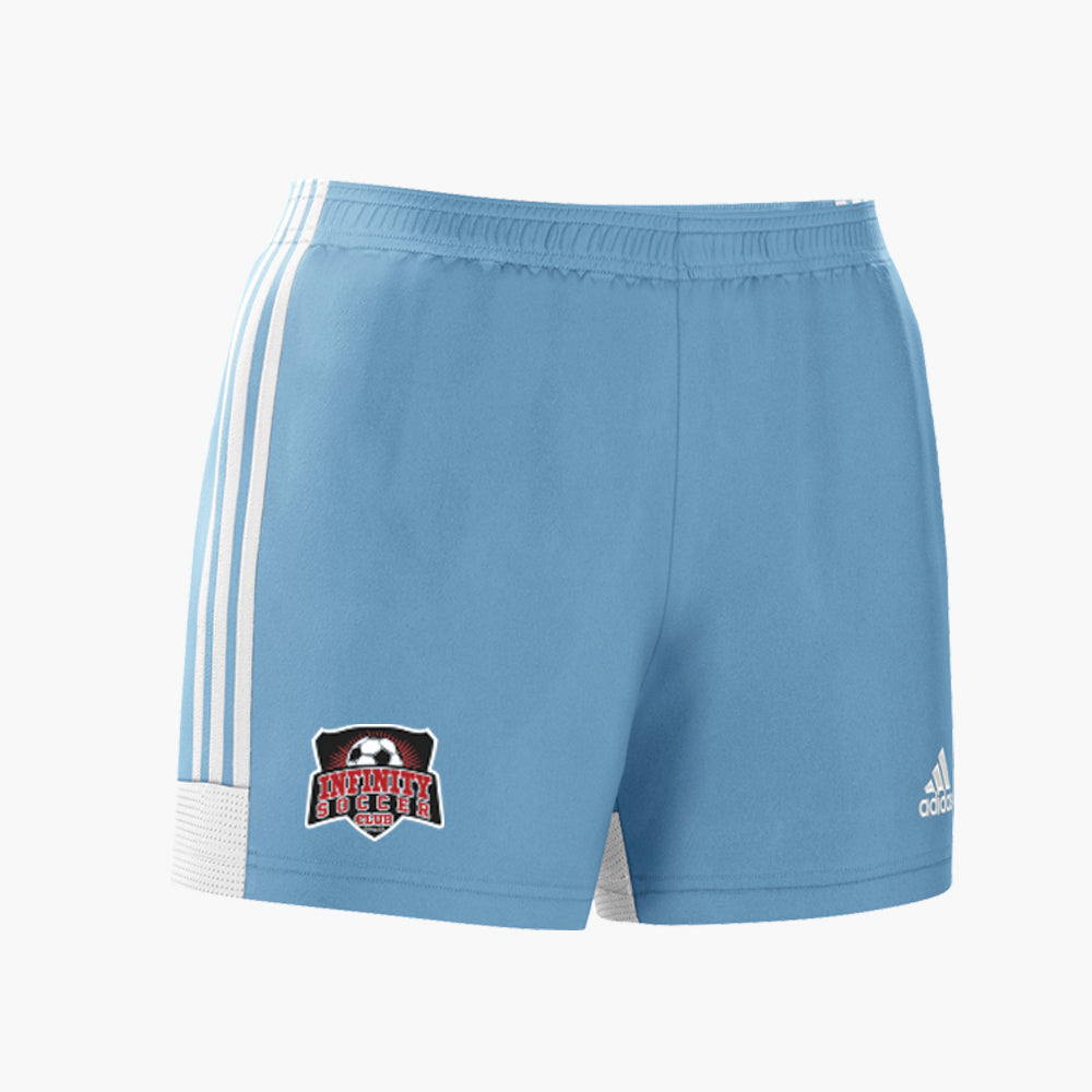 ADIDAS INFINITY GAME SHORT SKY/WHITE *REQUIRED