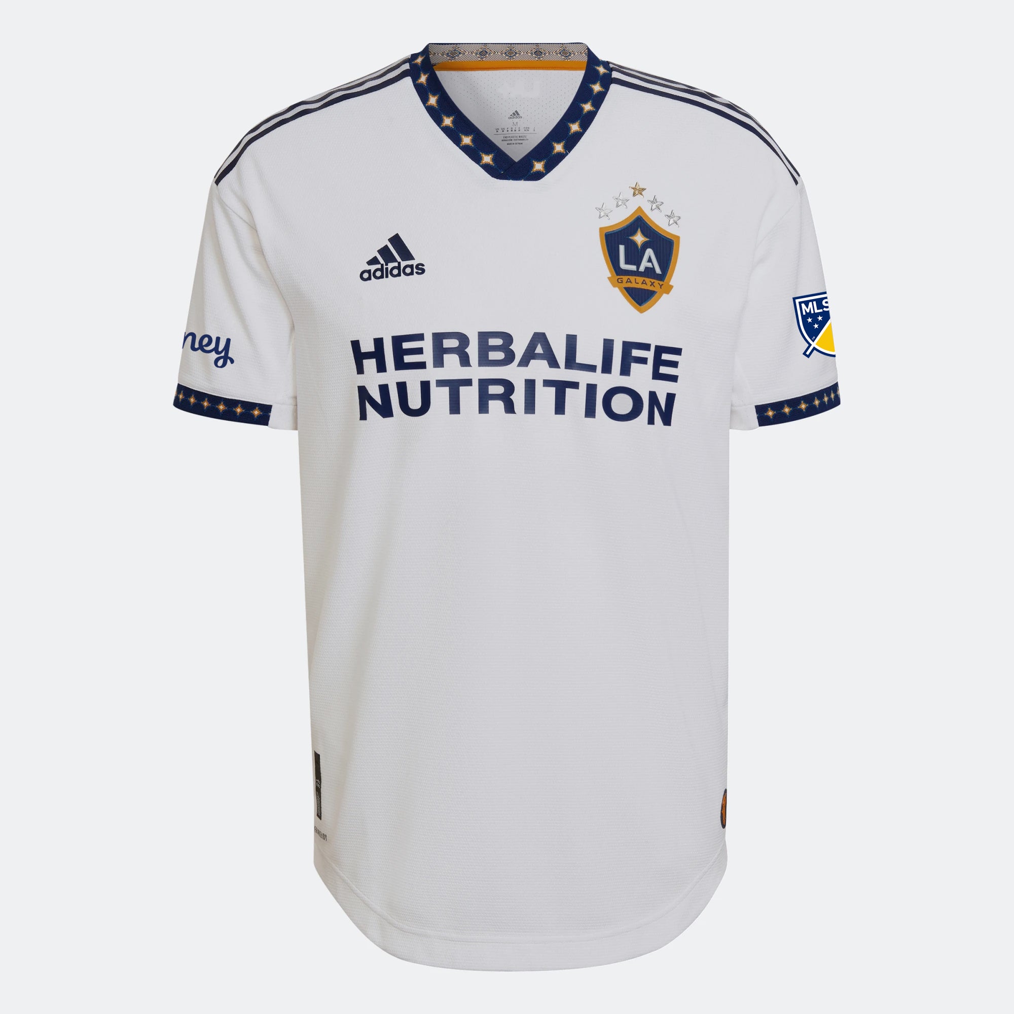 Men's Authentic Adidas La Galaxy Home Jersey 2022 - Size L