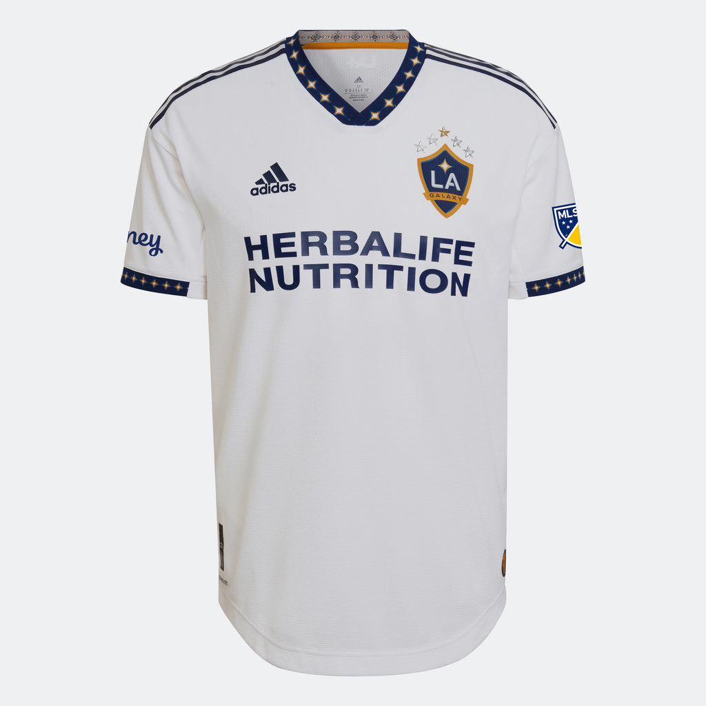 adidas Men's LA Galaxy Home Authentic Jersey 2023 - H45430-ADIDAS by adidas | Available at Niky's Sports