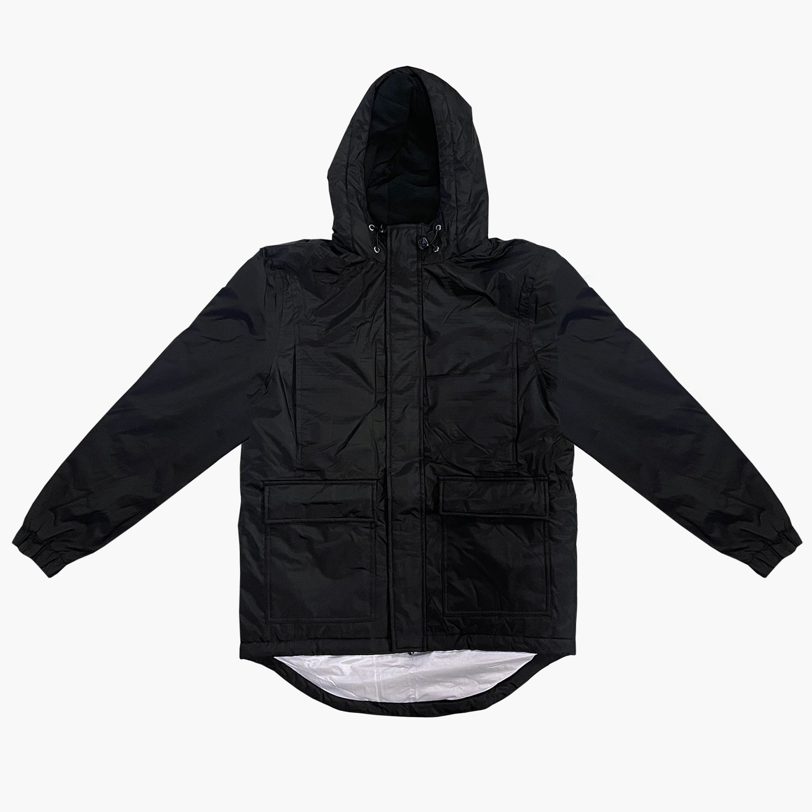 リムアーク　stadium jacket ADMIRAL Rival Padded Stadium Jacket BLACK MENS