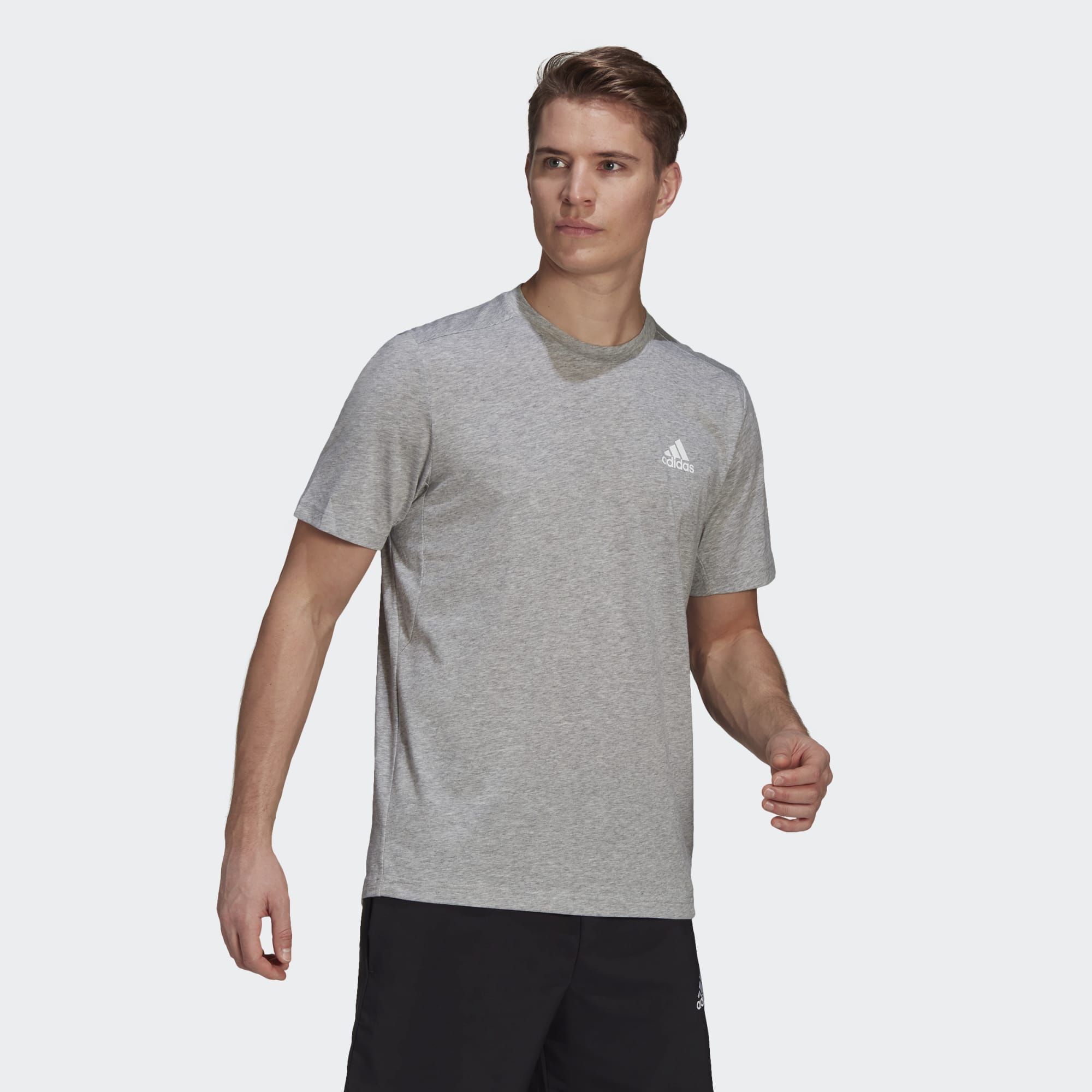 adidas AEROREADY DESIGNED TO MOVE FEELREADY SPORT TEE - GT5555-ADIDAS by adidas | Available at Niky's Sports