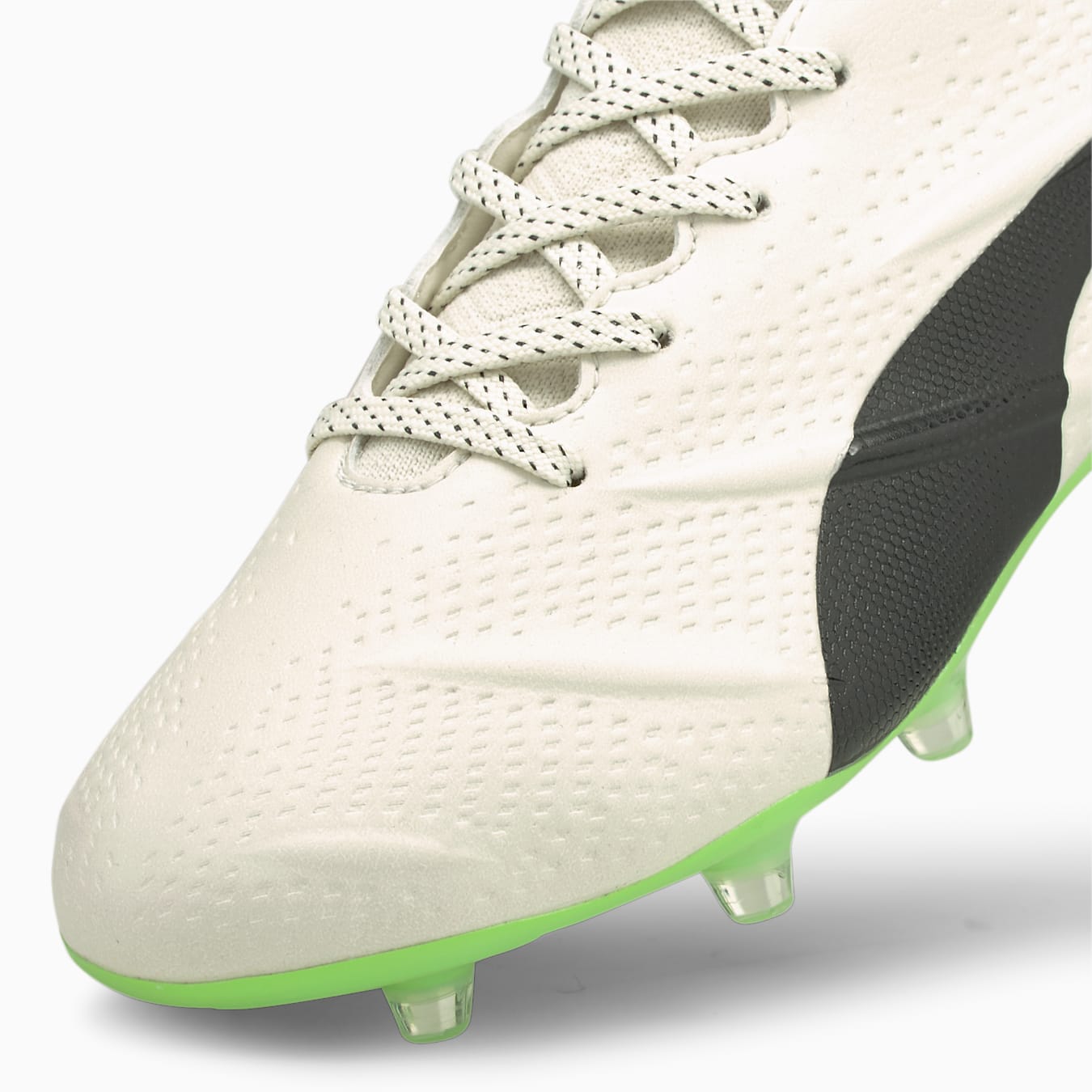 Puma King Platinum 21 VGN FG/AG Men's Soccer Cleats - 106675-01-PUMA by Puma | Available at Niky's Sports