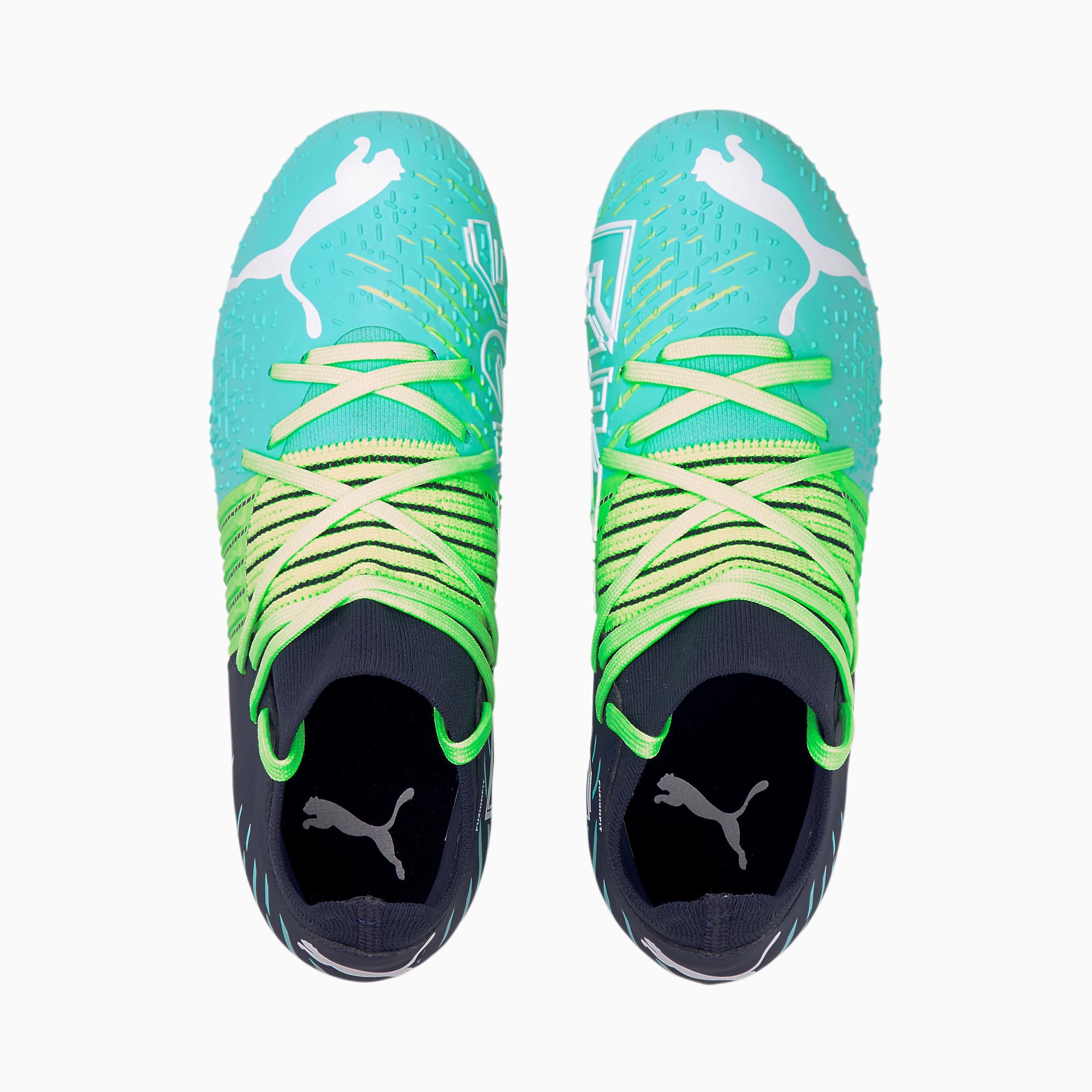 Puma Youth Future Z 3.2 FG AG Soccer Shoes Green - 106501-03-PUMA by Puma | Available at Niky's Sports