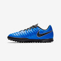 Kid's Tiempo LegendX 7 Club Turf Soccer Shoes - Racer Blue - AH7261-400-NIKE by Nike | Available at Niky's Sports