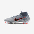 Superfly 6 Elite FG Cleats - Wolf Grey/Armory Blue/Hyper Crimson/Black - AH7365-008-NIKE by Nike | Available at Niky's Sports