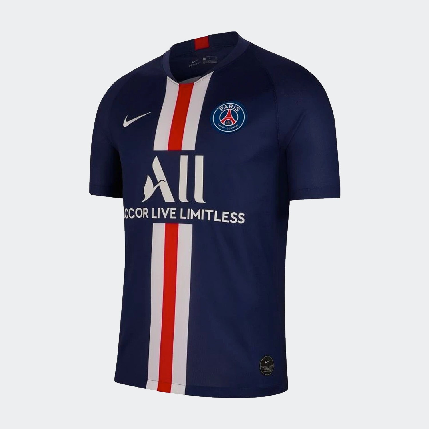 Mens Paris Saint-Germain Stadium Home Soccer Jersey 19/20 - AJ5553-411-NIKE by Nike | Available at Niky's Sports