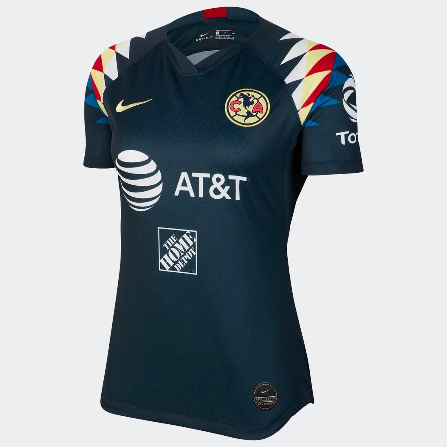 Women's Club America 19/20 Stadium Away Jersey - AJ5743-455-NIKE by Nike | Available at Niky's Sports