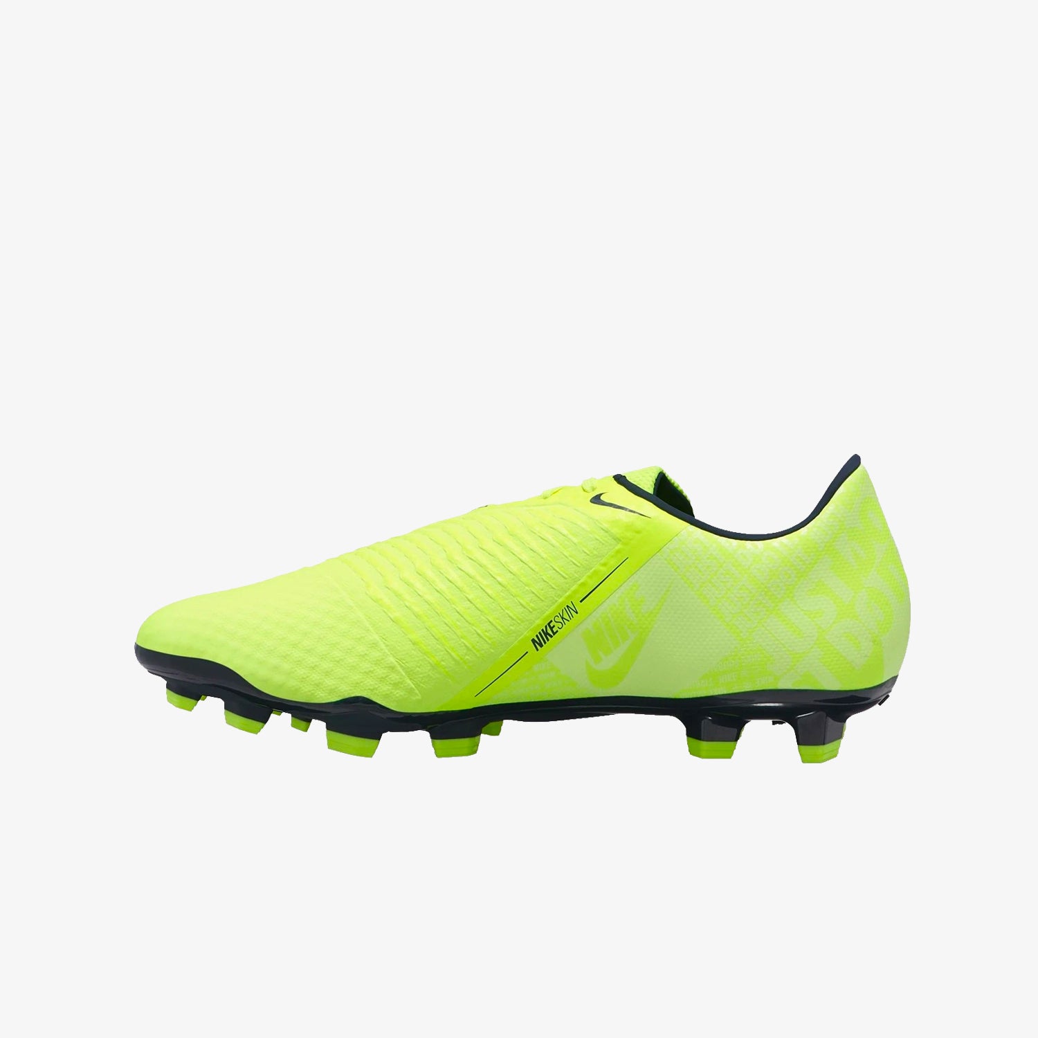 Men's PhantomVNM Academy FG Cleats - Obsidian/Volt - AO0566-717-NIKE by Nike | Available at Niky's Sports