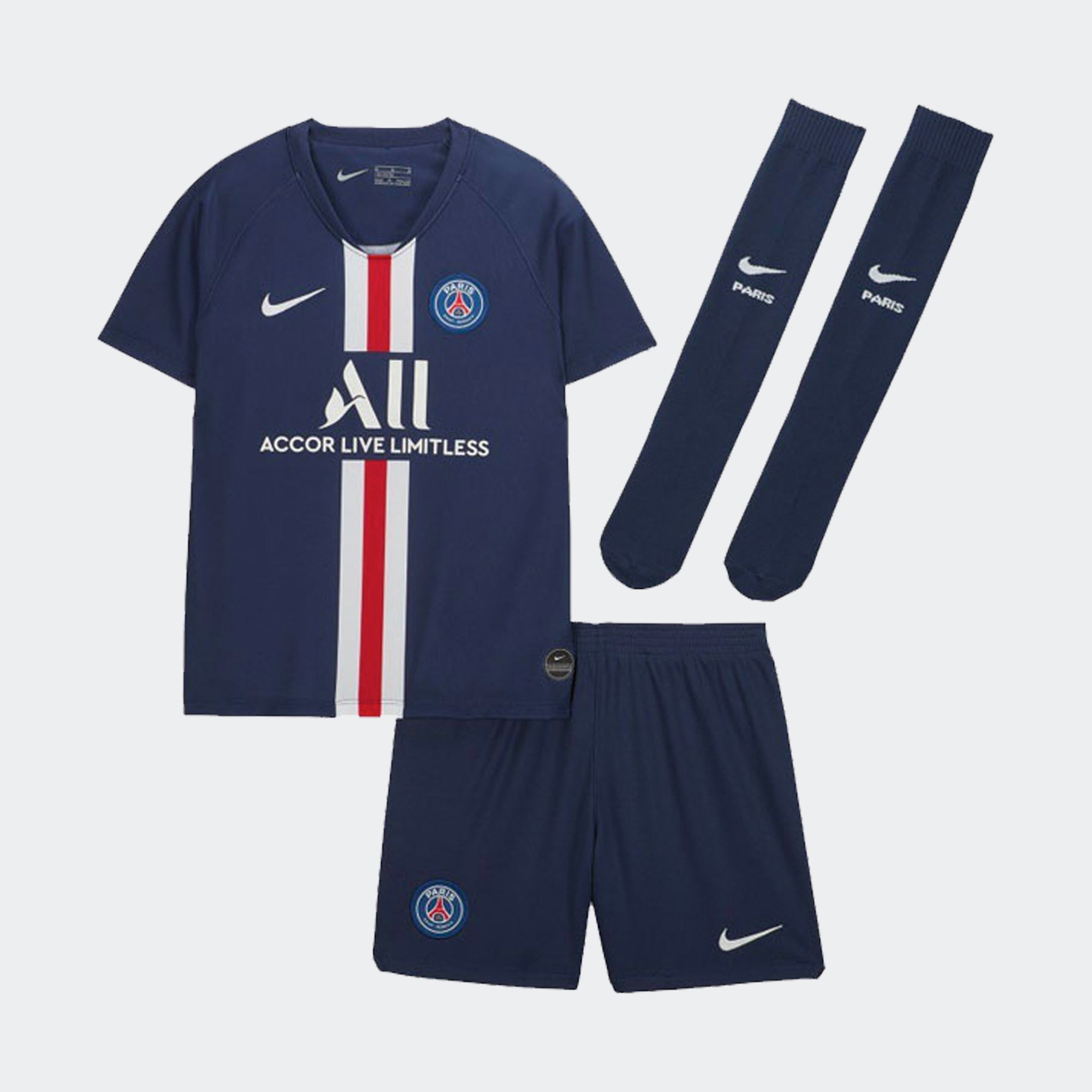 Kid's Paris Saint-Germain 19/20 Home Kit - AO3062-411-NIKE by Nike | Available at Niky's Sports