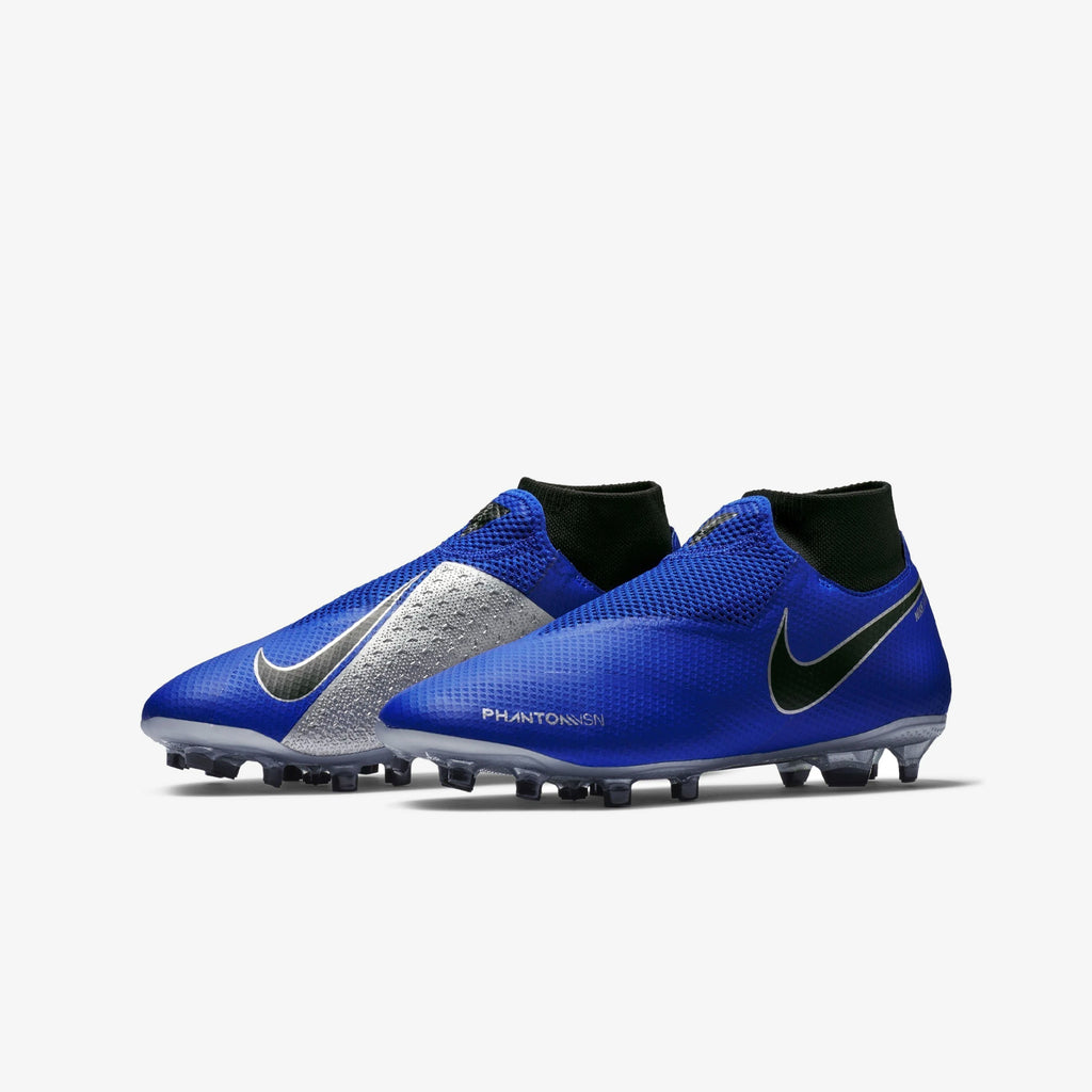 Men's Phantom VSN Elite DF/FG Soccer Cleats - Blue - AO3262-400-NIKE by Nike | Available at Niky's Sports