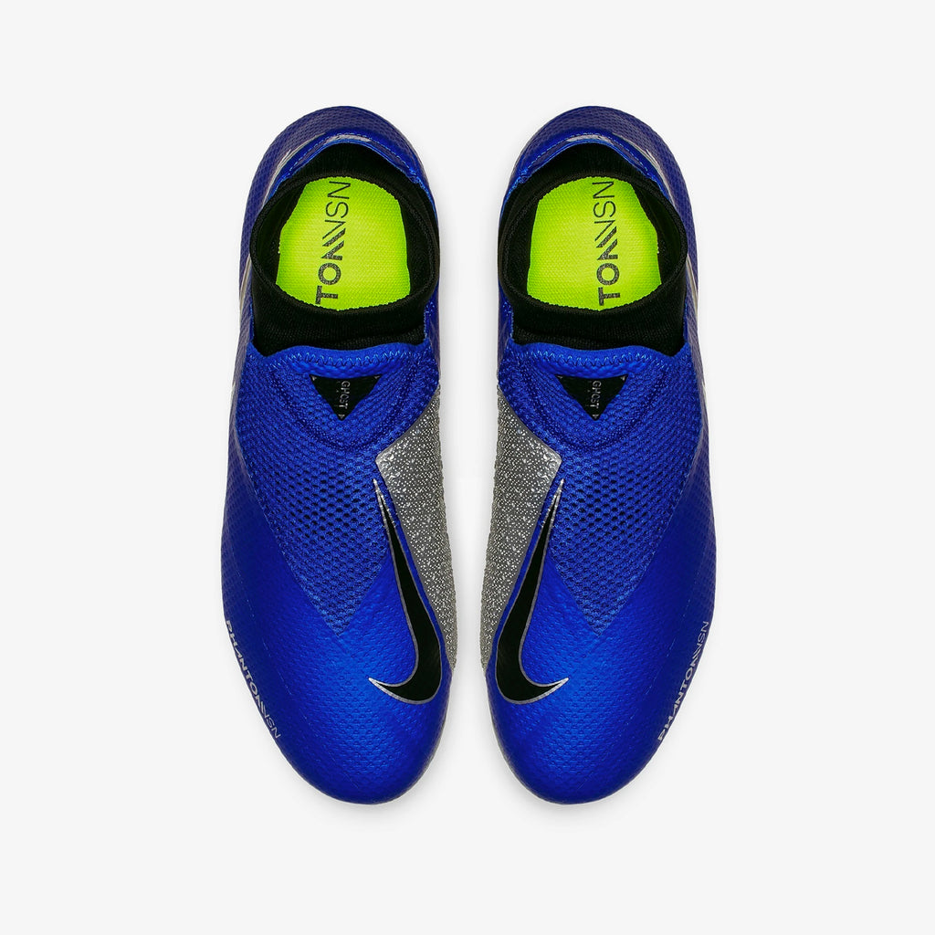 Men's Phantom VSN Elite DF/FG Soccer Cleats - Blue - AO3262-400-NIKE by Nike | Available at Niky's Sports