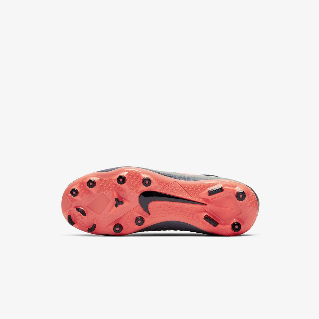 Kids Phantom Vision Academy Dynamic Fit Multi Ground Firm Ground  Soccer Shoes - AO3287-080-NIKE by Nike | Available at Niky's Sports