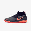 Kids Phantom Vision Academy Dynamic Fit TF Turf Soccer Shoes - AO3292-080-NIKE by Nike | Available at Niky's Sports