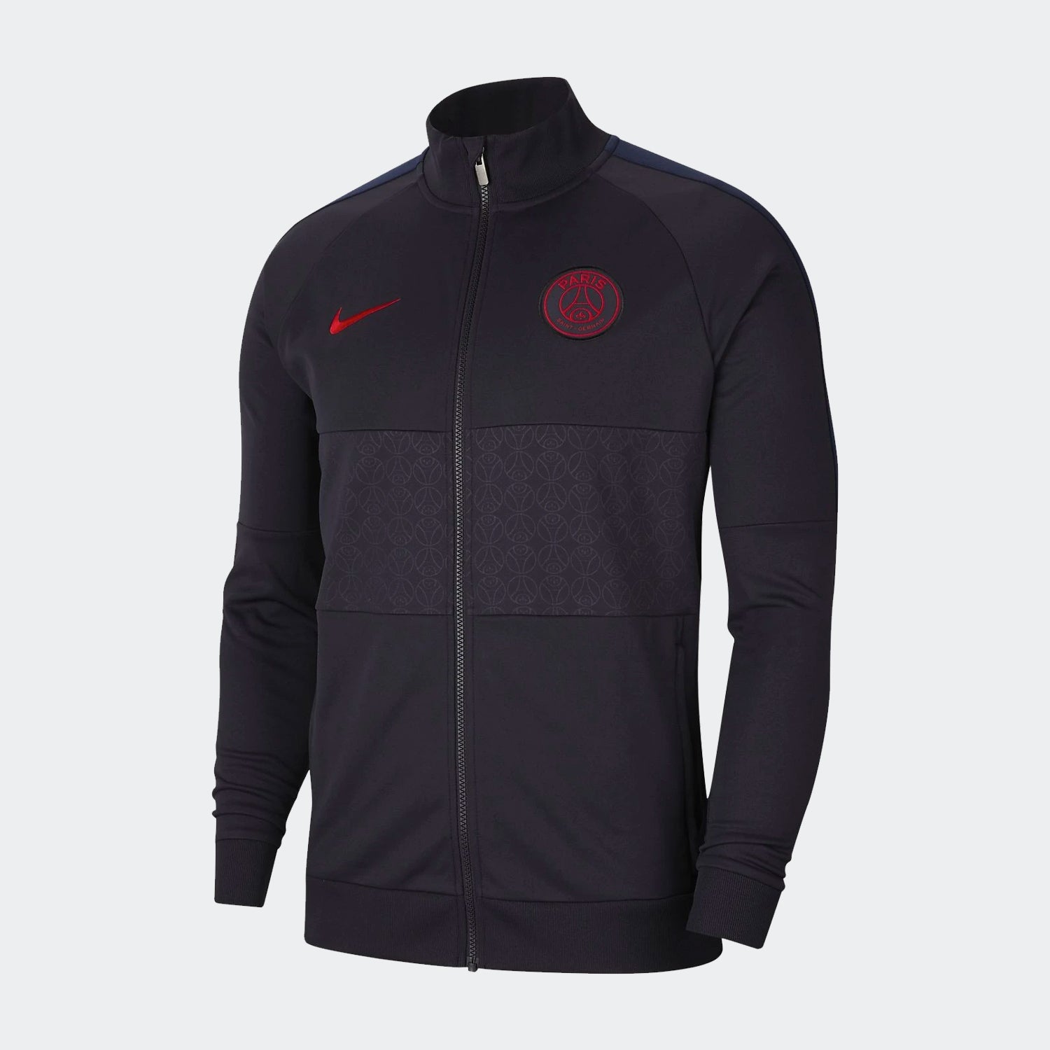 Paris Saint-Germain I96 Raglan Jacket - Charcoal - AO5453-081-NIKE by Nike | Available at Niky's Sports