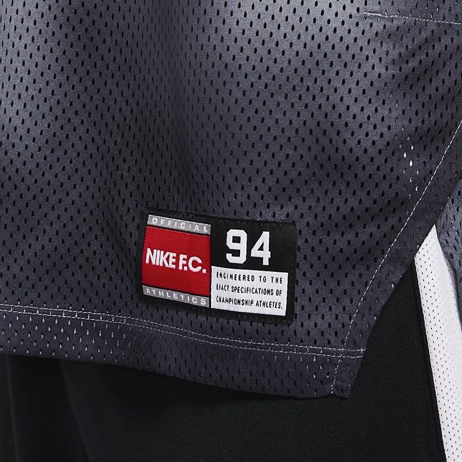 Nike F.C. Sleeveless Soccer Top-Black/Dark Grey/White - AQ1545-010-NIKE by Nike | Available at Niky's Sports