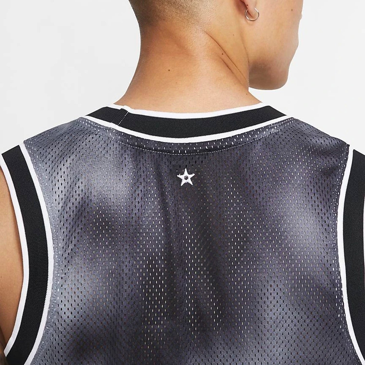 Nike F.C. Sleeveless Soccer Top-Black/Dark Grey/White - AQ1545-010-NIKE by Nike | Available at Niky's Sports