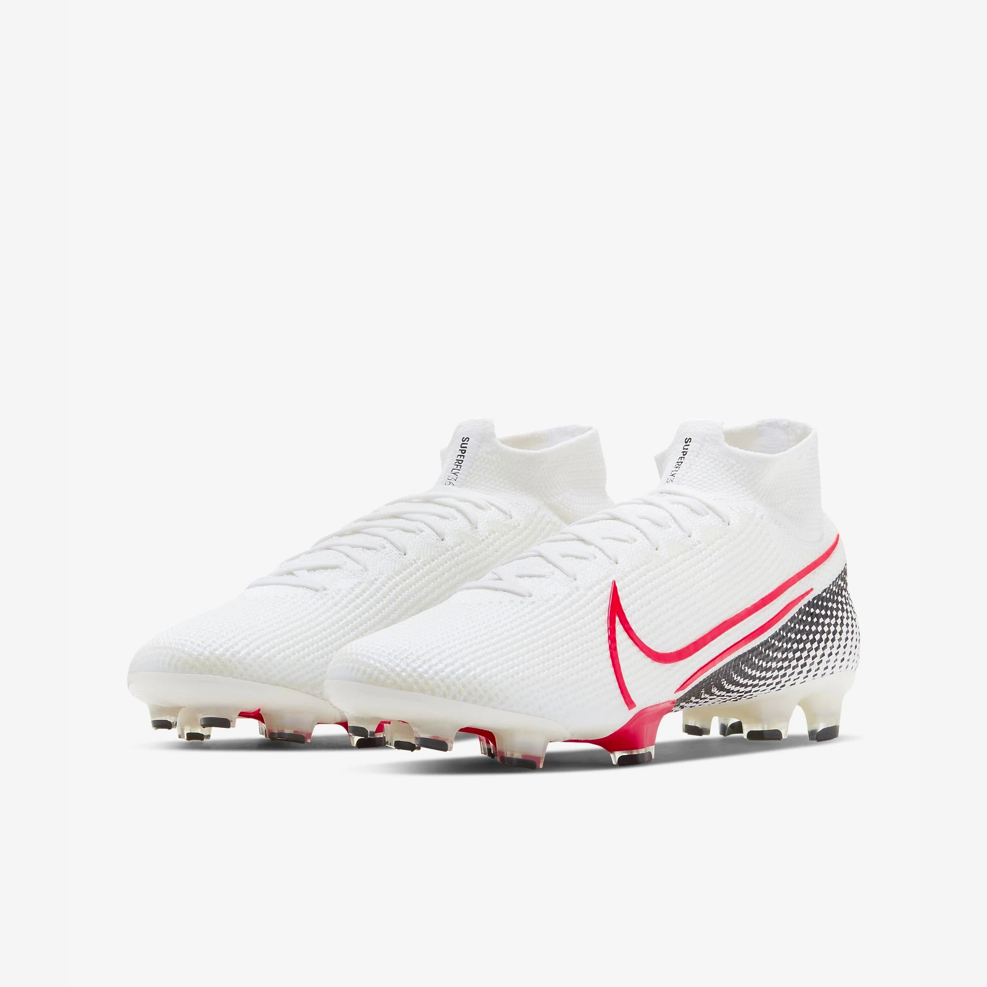 Men's Mercurial Superfly 7 Elite Firm Ground Soccer Shoes White