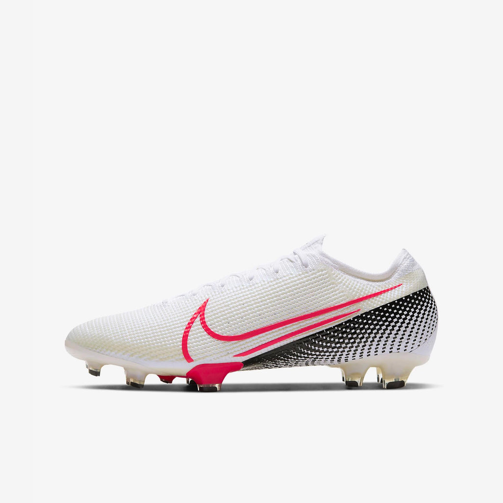 Men's Vapor 13 Elite Firm Ground Soccer Cleat White/Black