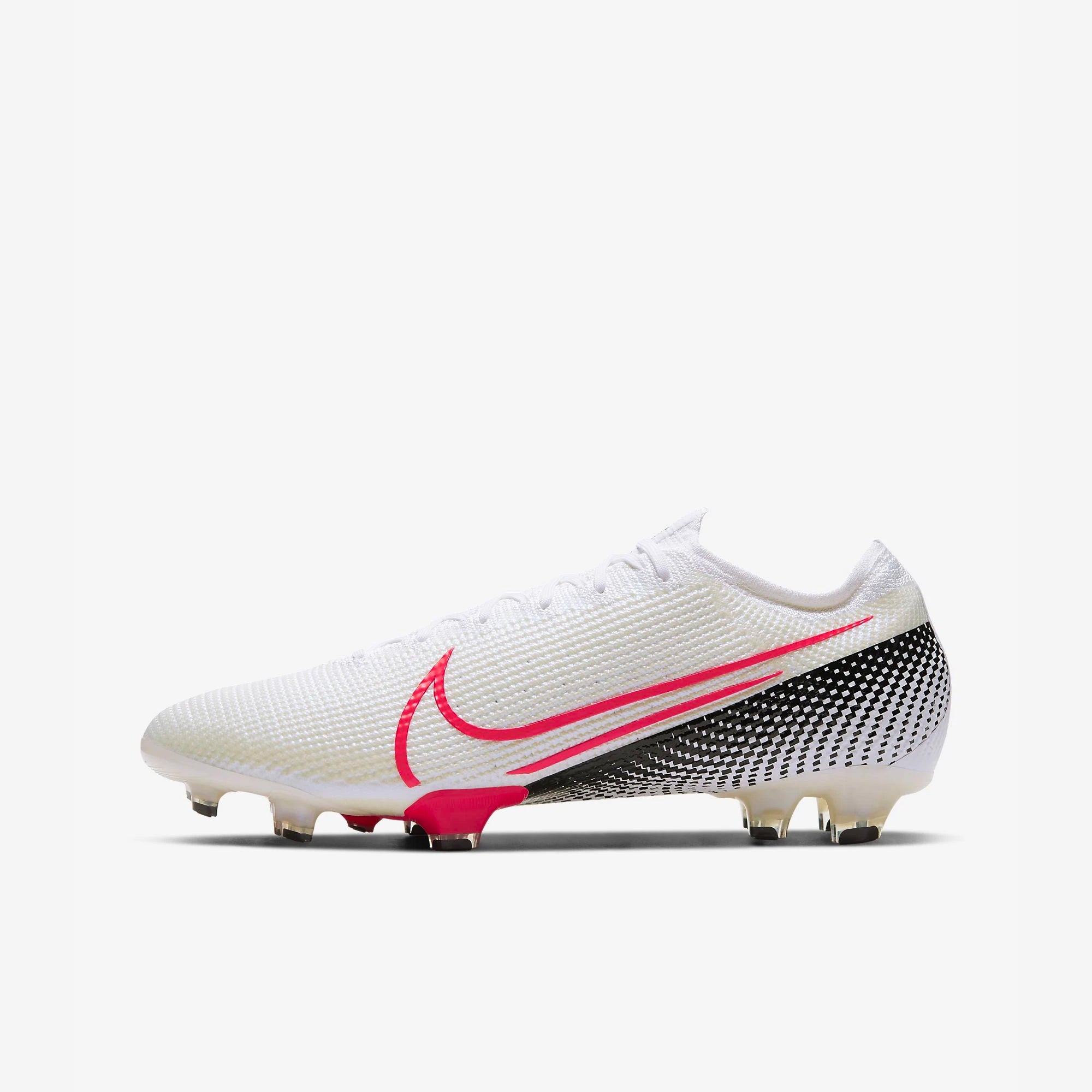 Men's Vapor 13 Elite Firm Ground Soccer Cleat White/Black