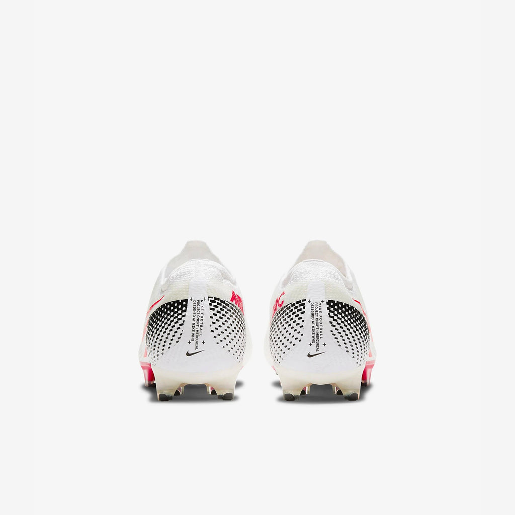 Men's Vapor 13 Elite Firm Ground Soccer Cleat White/Black