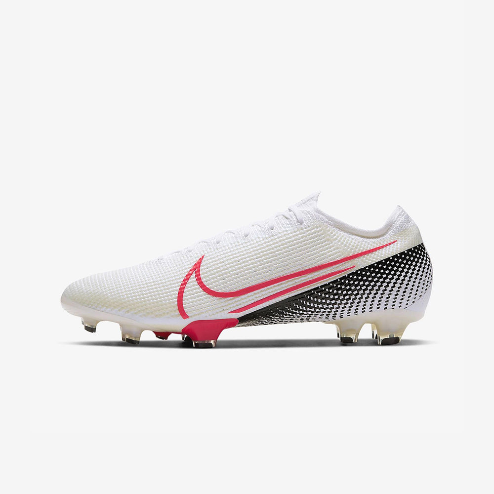 Men's Vapor 13 Elite Firm Ground Soccer Cleat White/Black