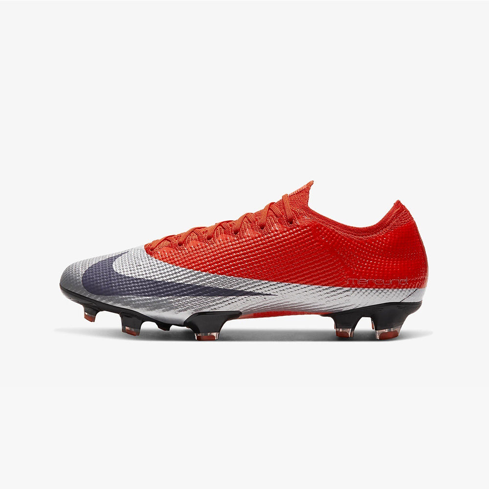 Men's Mercurial Vapor 13 Elite FG Max Orange/Metallic Silver - AQ4176-851-NIKE by Nike | Available at Niky's Sports