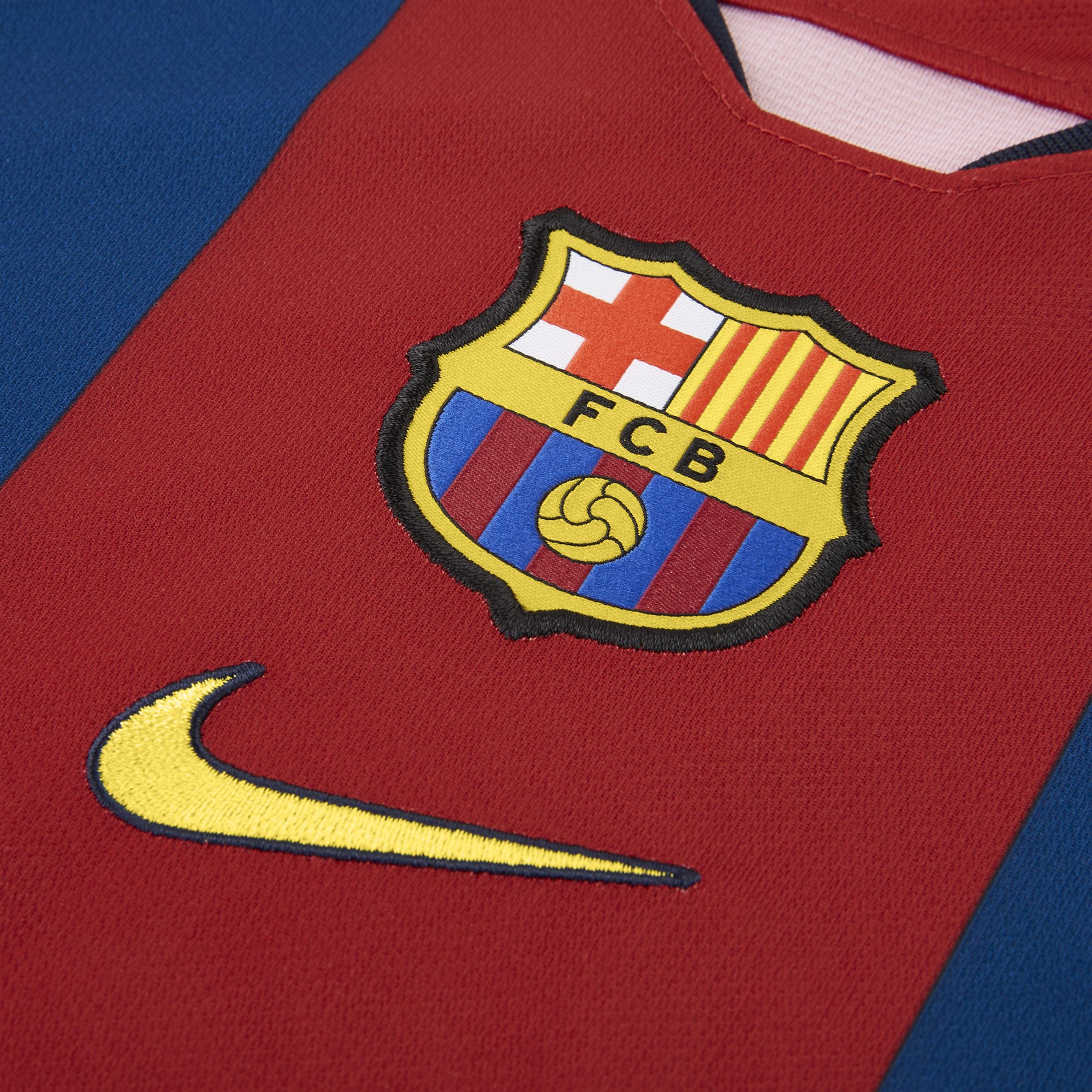 U*E様 90s Nike 98/99 FC Barcelona ホームキット Special-Edition Nike FC Barcelona 1998-99 Remake Kit