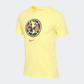 Men's Club America Crest T-Shirt - Yellow - AQ7500-706-NIKE by Nike | Available at Niky's Sports