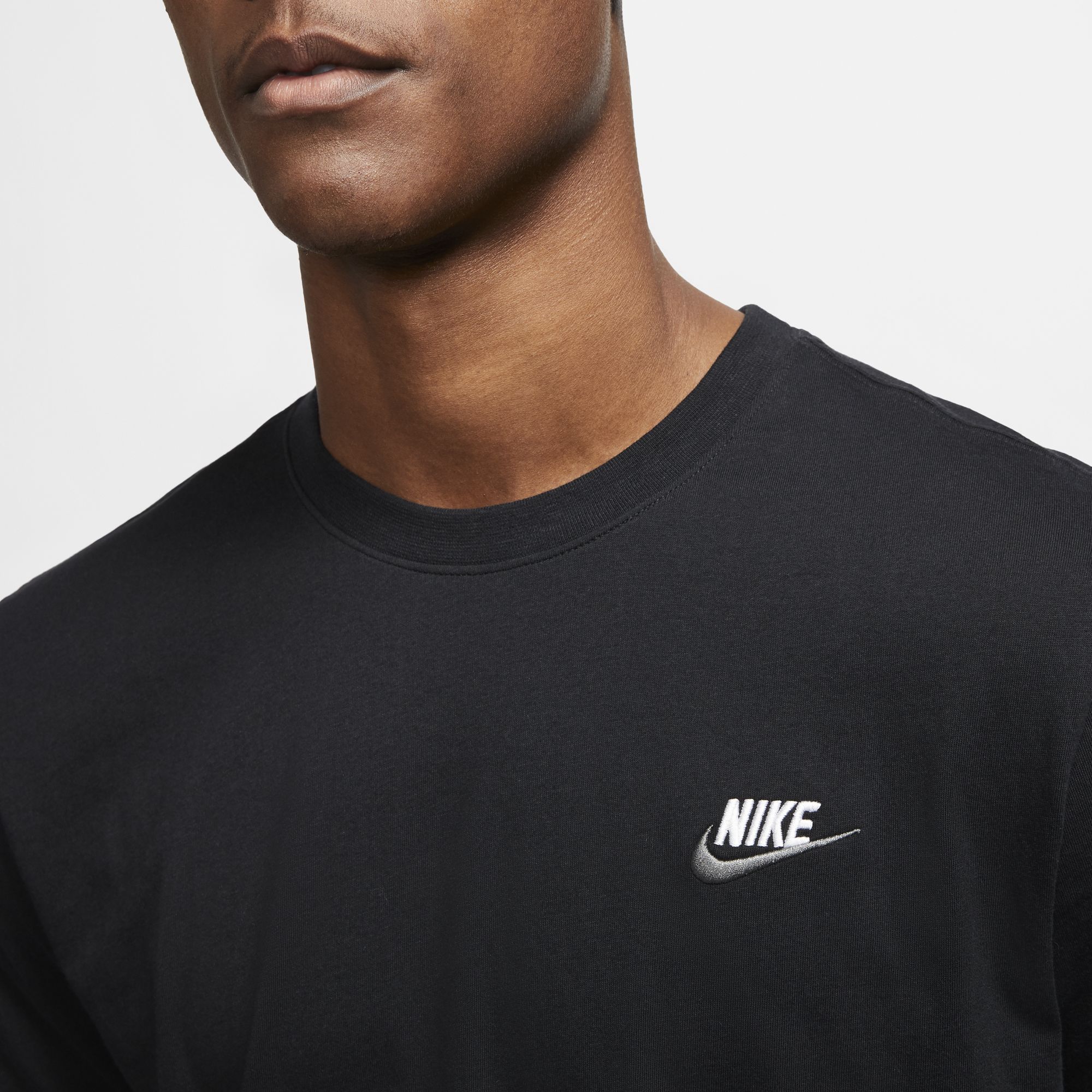 Mens NSW Club Tee - AR4997-014-NIKE by Nike | Available at Niky's Sports