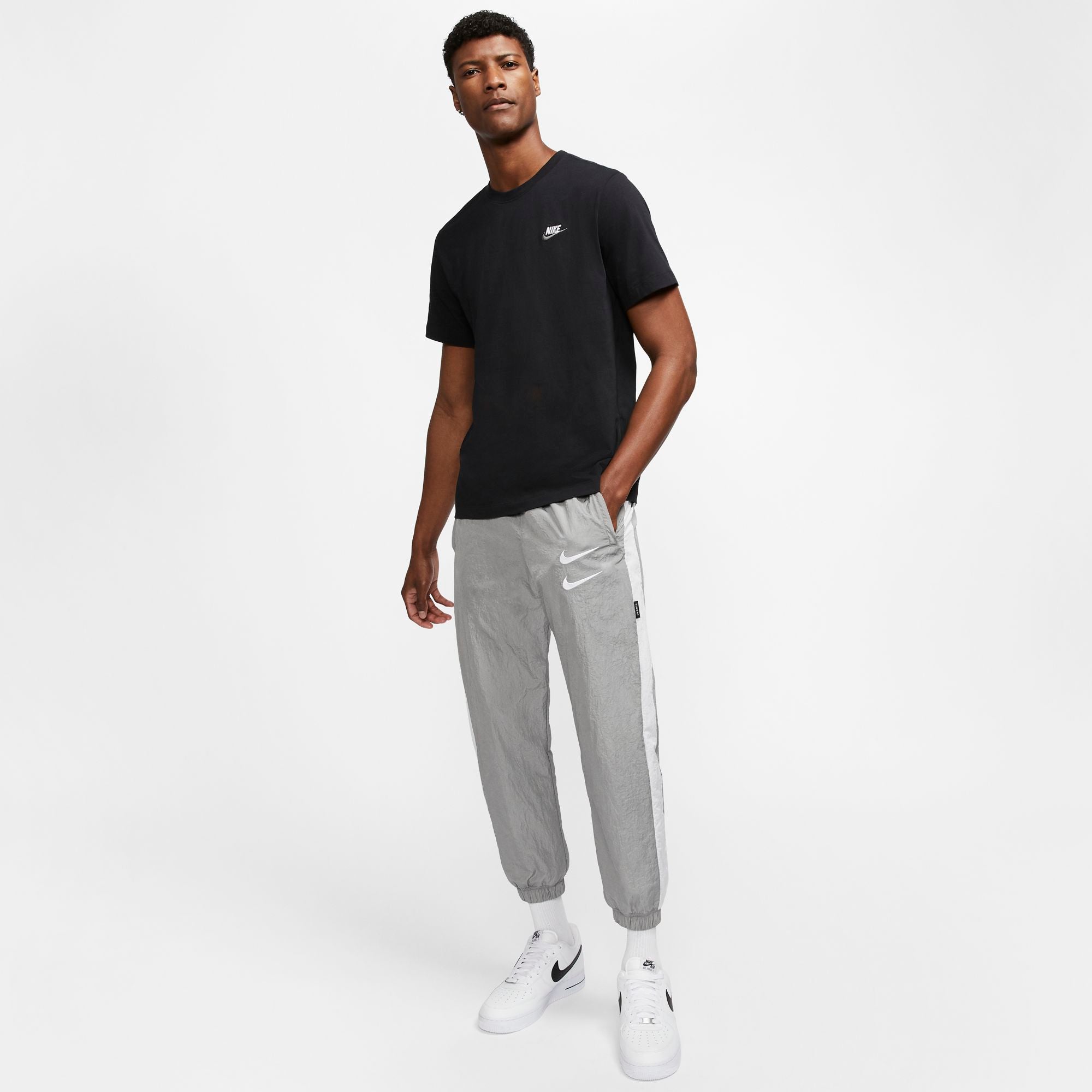 Mens NSW Club Tee - AR4997-014-NIKE by Nike | Available at Niky's Sports