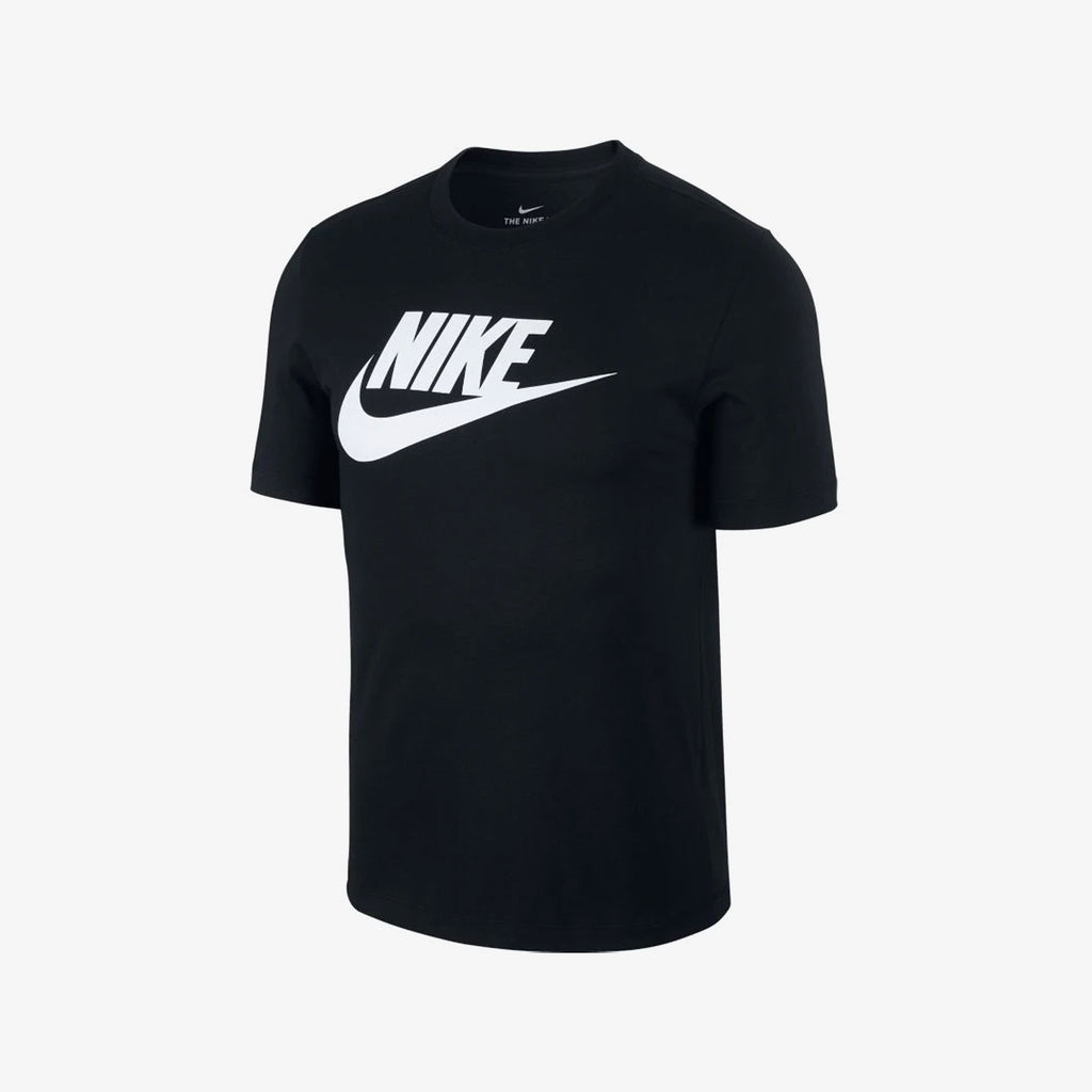 Men's NSW Icon Futura Tee - AR5004-010-NIKE by Nike | Available at Niky's Sports