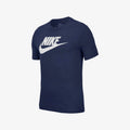Men's NSW Icon Futura Tee - AR5004-411-NIKE by Nike | Available at Niky's Sports