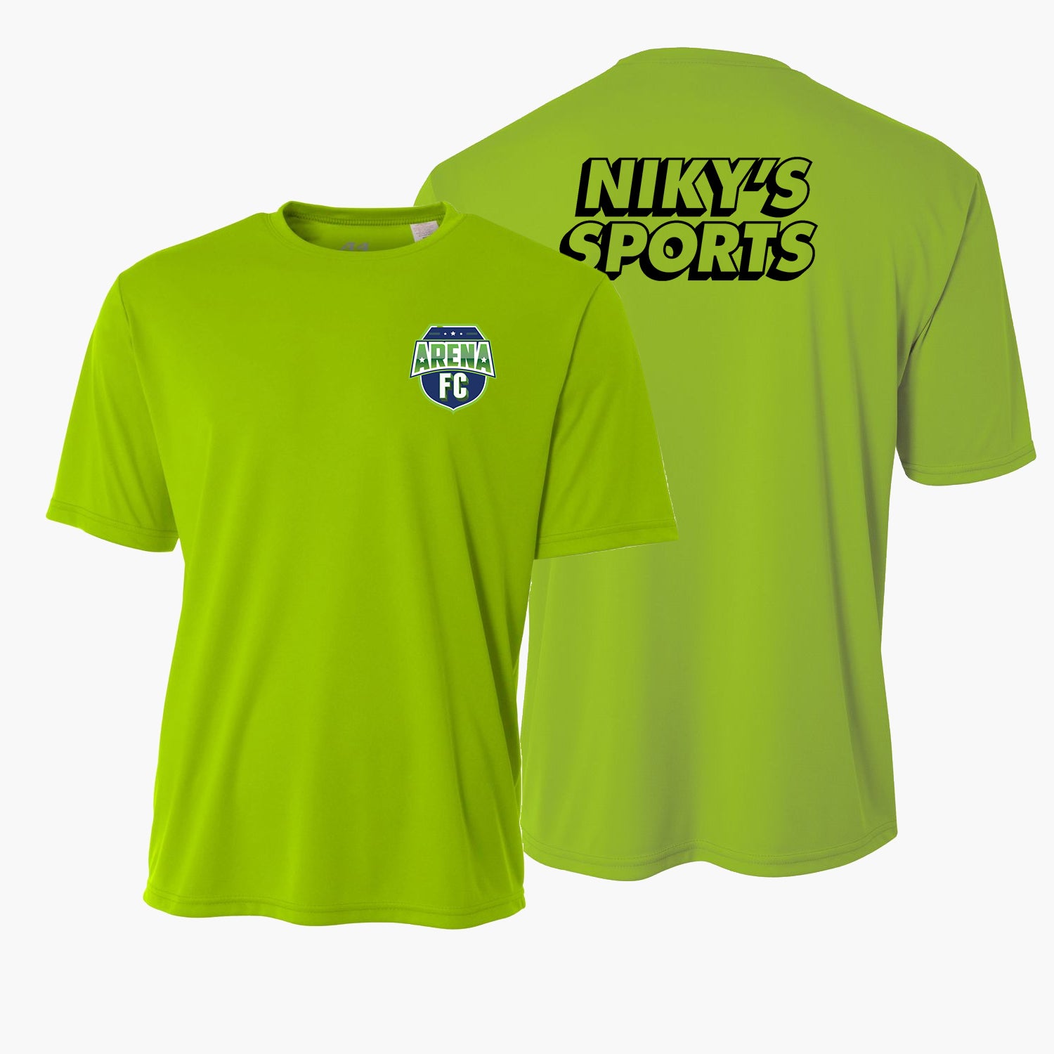 Arena FC Training Jersey Neon Unisex - ARENAFC-TRNJSY-NIKY'S SPORTS by Niky's Sports | Available at Niky's Sports