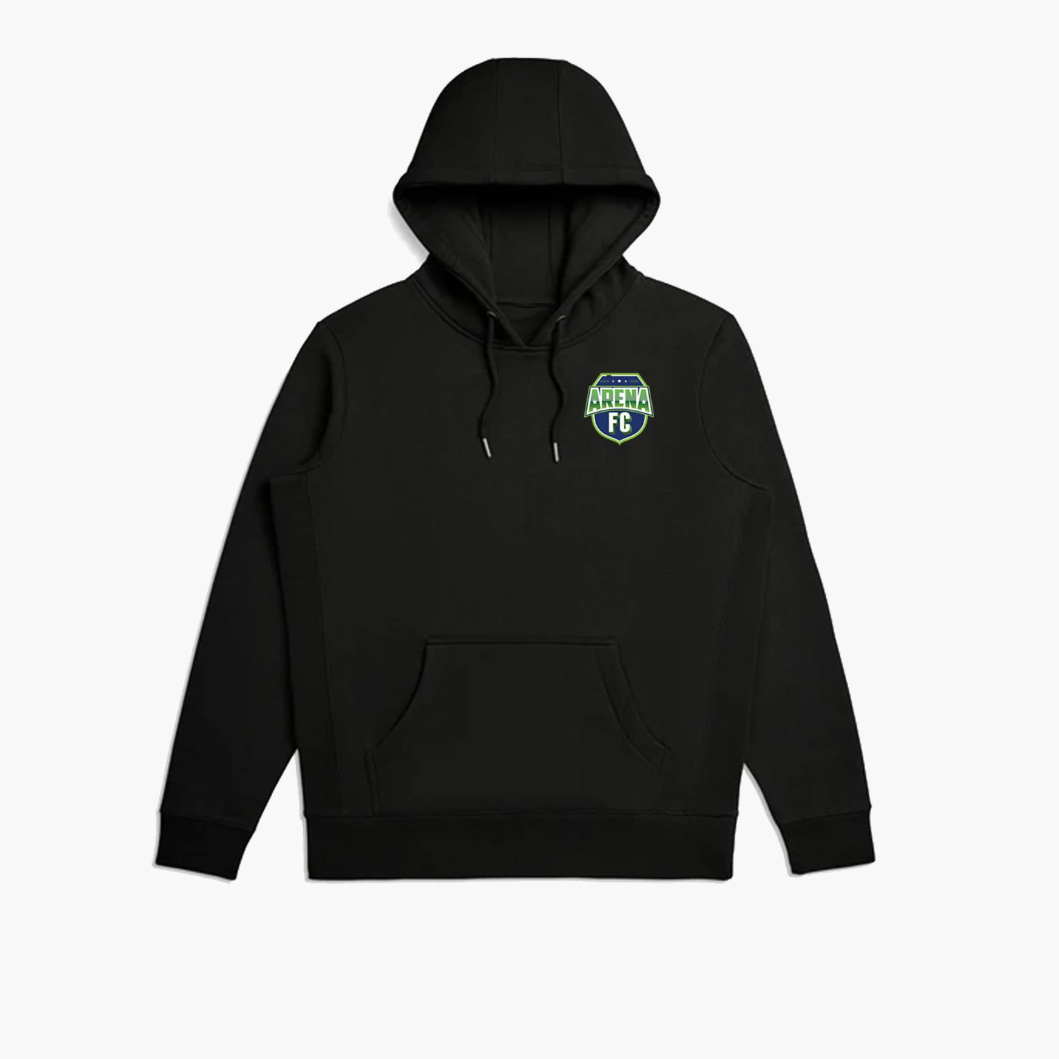 Arena FC Unisex Hoodie Black - ARENAFC-HOODY-BELLA CANVAS by Bella Canvas | Available at Niky's Sports