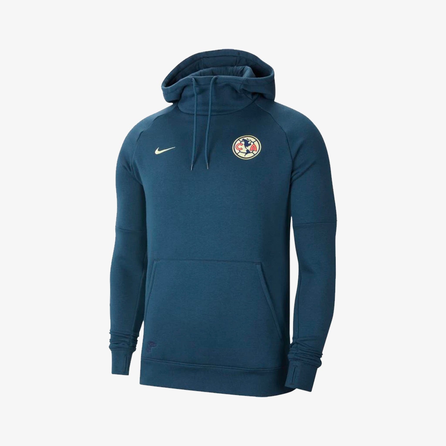 Club America Fleece Pullover Hoodie - AT4415-454-NIKE by Nike | Available at Niky's Sports