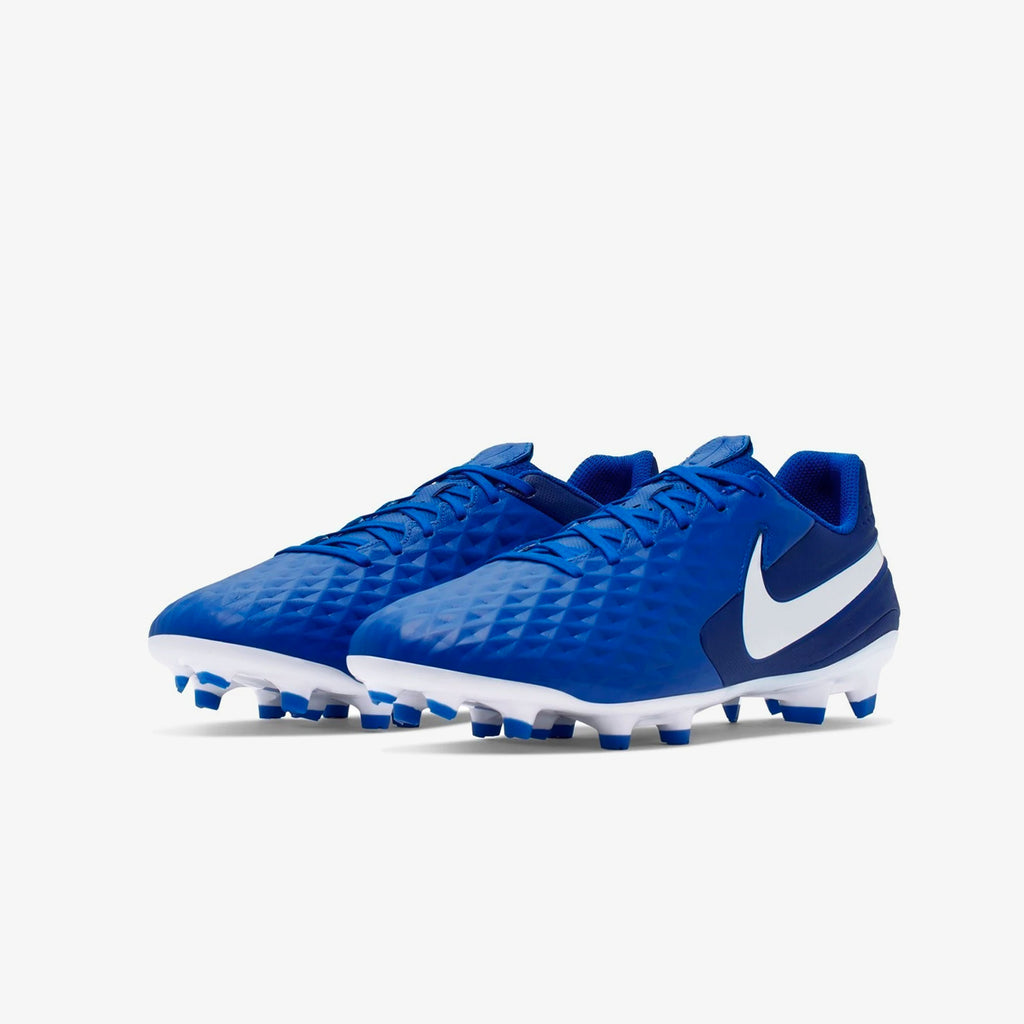 Tiempo Legend 8 Academy FG/MG Cleats - Hyper Royal/White-Deep Royal Blue - AT5292-414-NIKE by Nike | Available at Niky's Sports