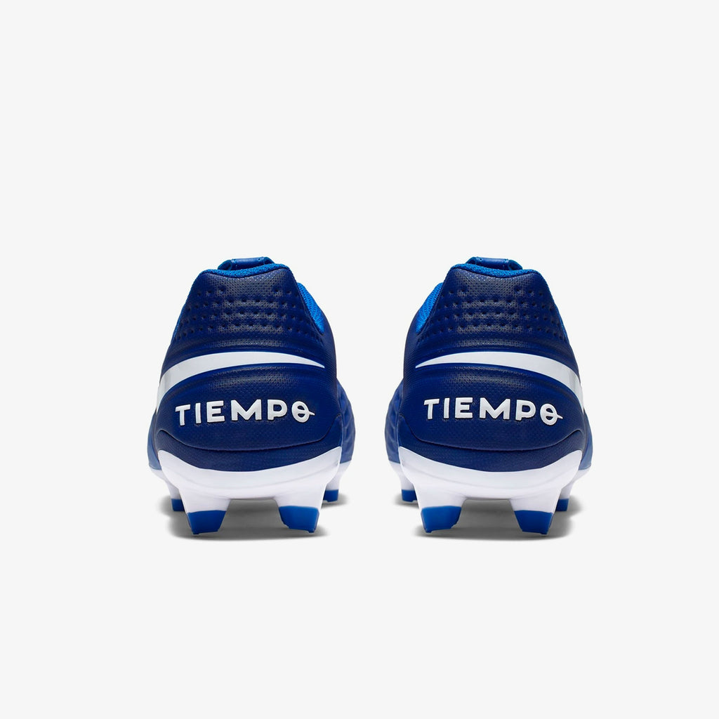 Tiempo Legend 8 Academy FG/MG Cleats - Hyper Royal/White-Deep Royal Blue - AT5292-414-NIKE by Nike | Available at Niky's Sports