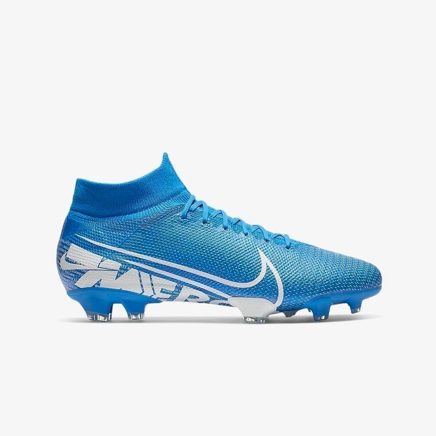 Mercurial Superfly 7 Pro FG-Blue Hero/Obsidian/White - AT5382-414-NIKE by Nike | Available at Niky's Sports