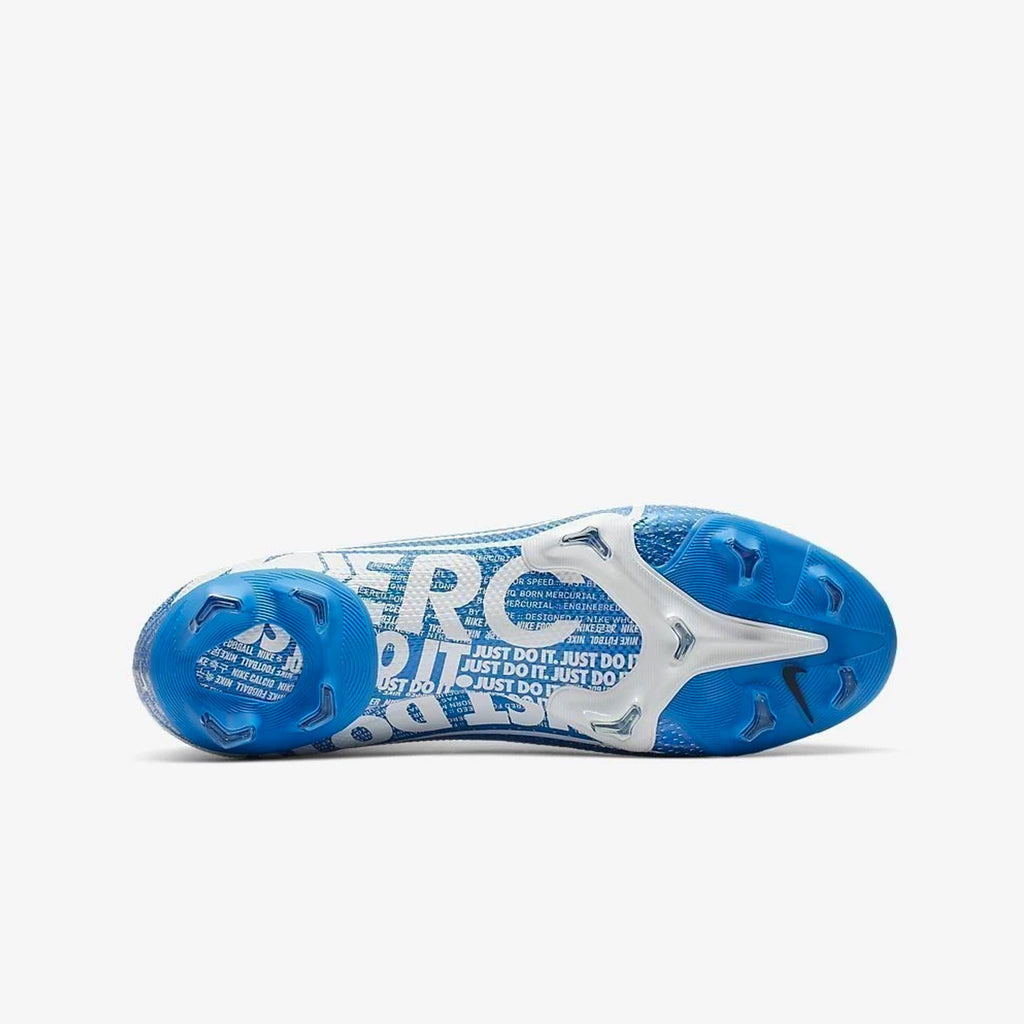 Mercurial Superfly 7 Pro FG-Blue Hero/Obsidian/White - AT5382-414-NIKE by Nike | Available at Niky's Sports