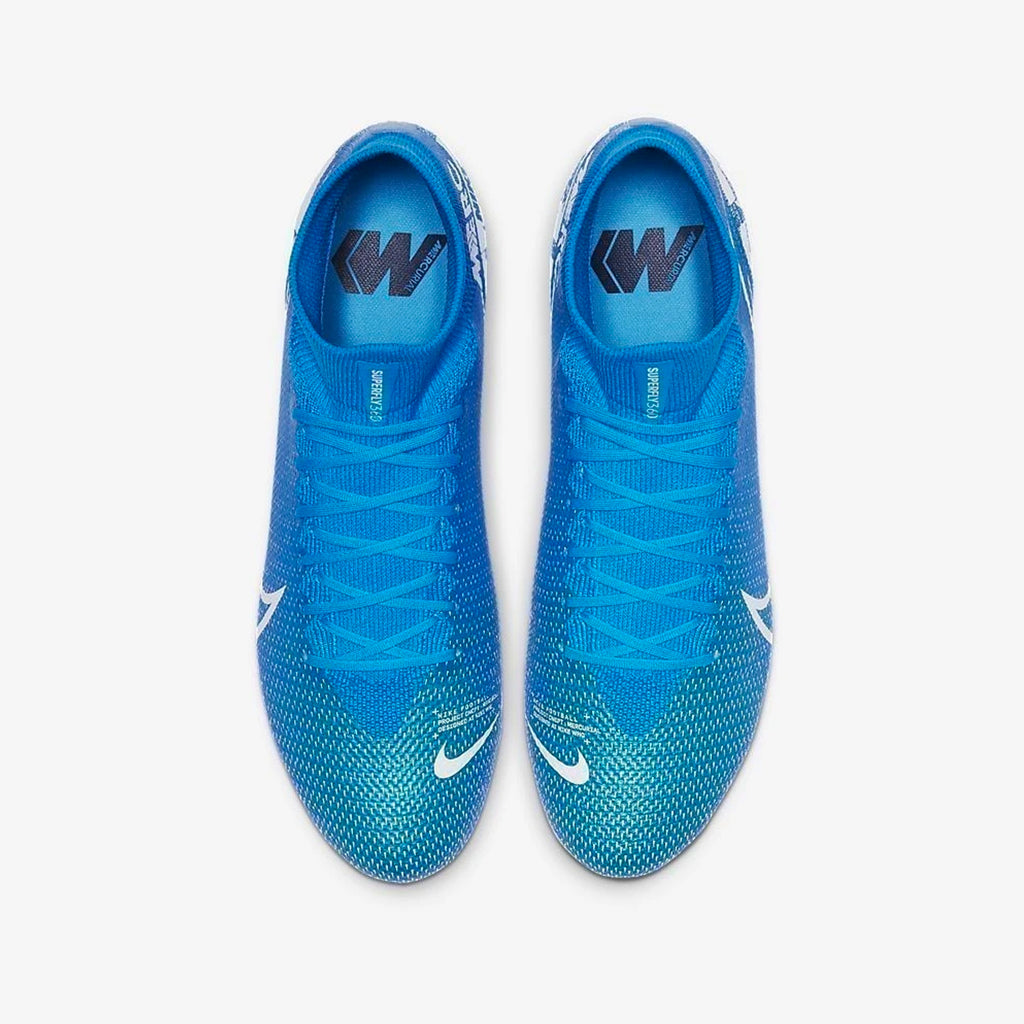 Mercurial Superfly 7 Pro FG-Blue Hero/Obsidian/White - AT5382-414-NIKE by Nike | Available at Niky's Sports