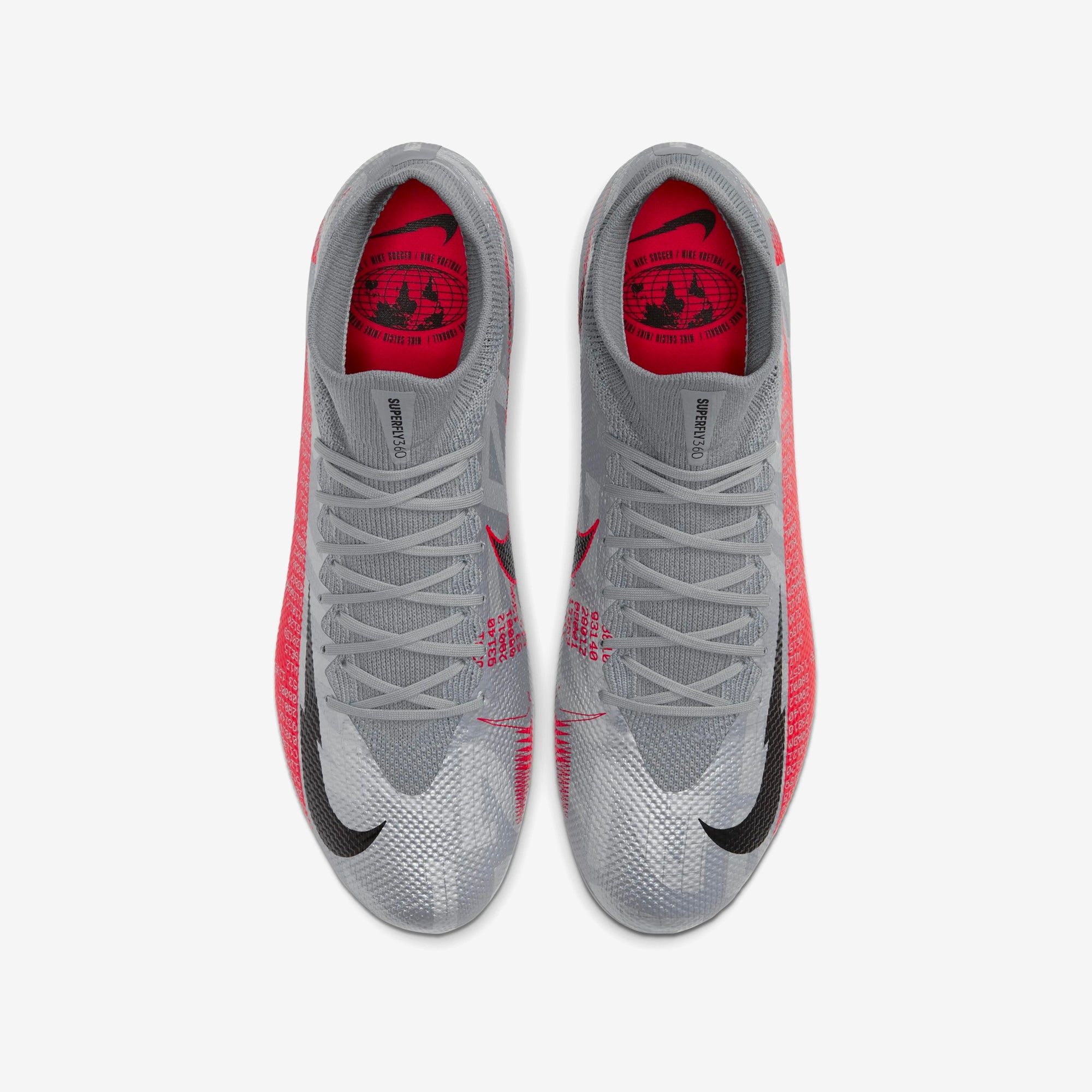 Men's Mercurial Superfly 7 Pro Firm Ground Soccer Shoes Silver - AT5382-906-NIKE by Nike | Available at Niky's Sports