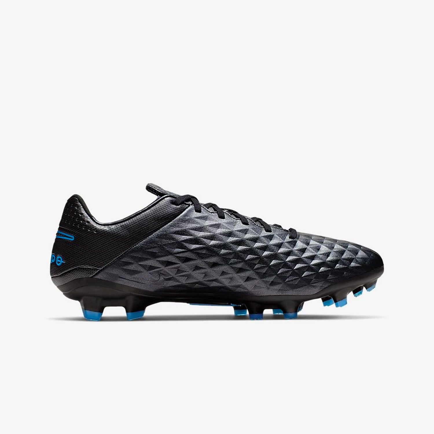 Men s Tiempo Legend 8 Pro FG Cleats Black Blue Hero