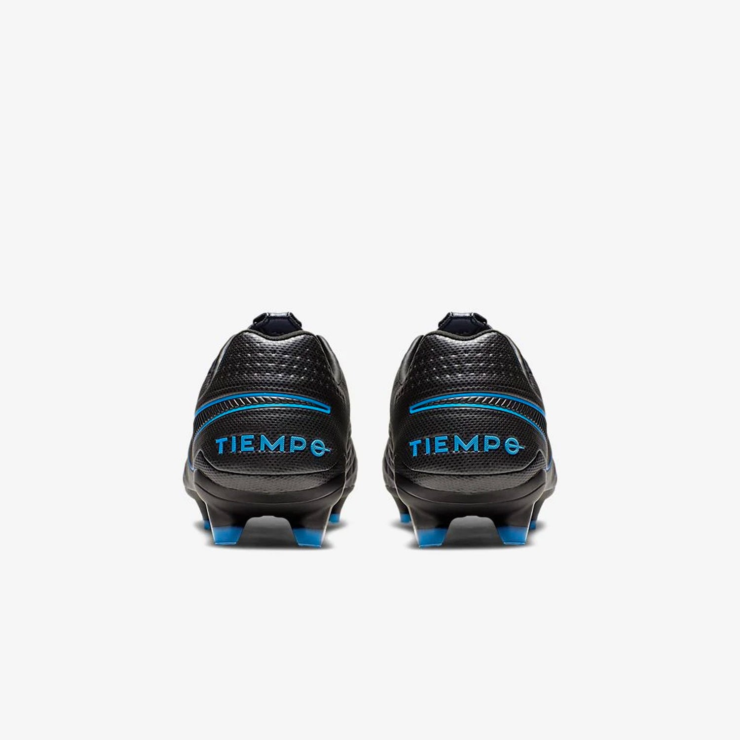 Men's Tiempo Legend 8 Pro FG Cleats - Black/Blue Hero - AT6133-004-NIKE by Nike | Available at Niky's Sports