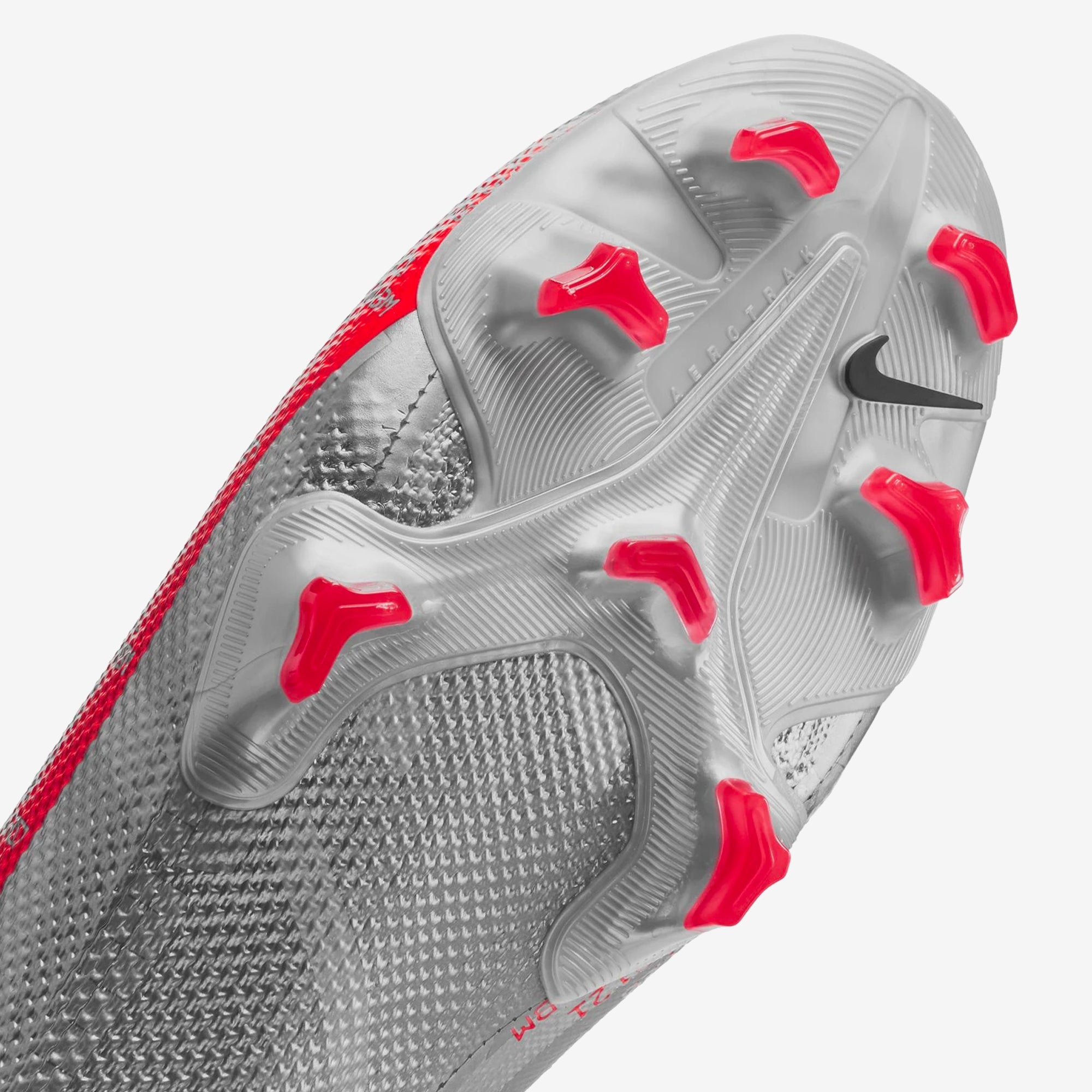 Men's Mercurial Vapor 13 Pro Firm Ground Soccer Shoes Silver