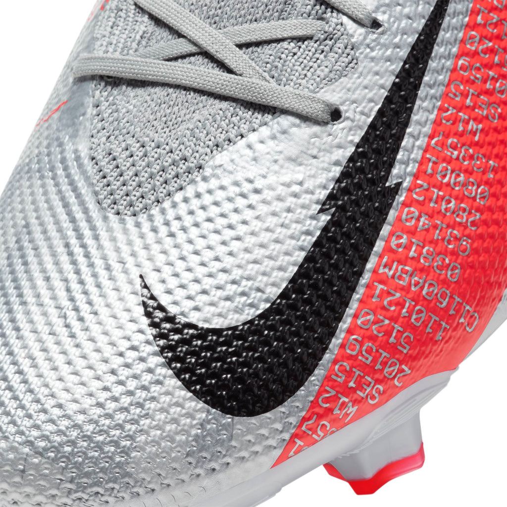 Men's Mercurial Vapor 13 Pro Firm Ground Soccer Shoes Silver