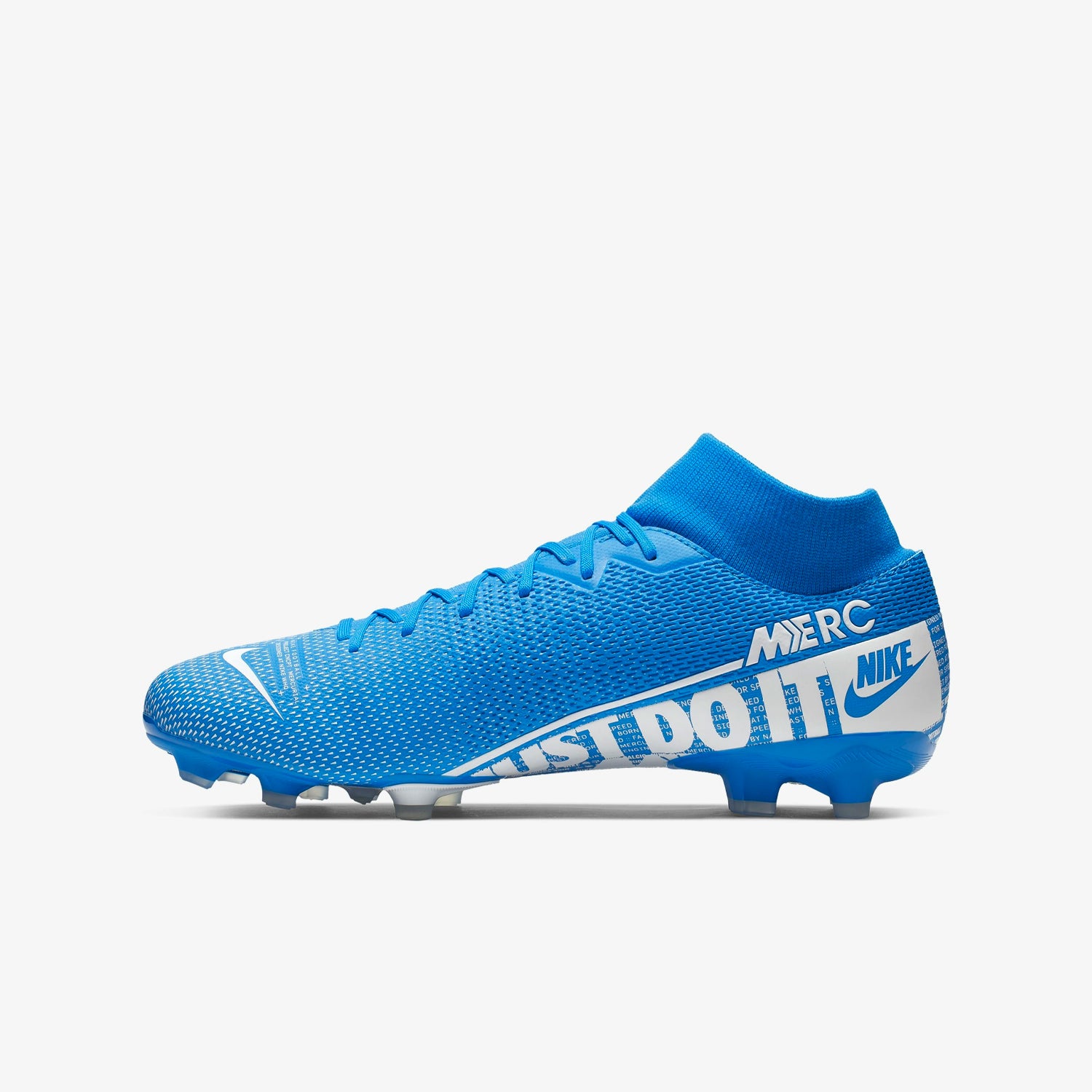 Mercurial Superfly 7 Academy MG Cleats - Blue Hero/Obsidian - AT7946-414-NIKE by Nike | Available at Niky's Sports