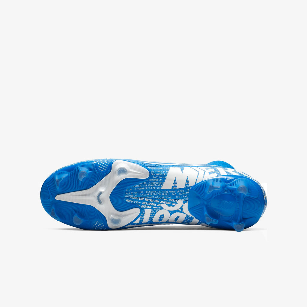 Mercurial Superfly 7 Academy MG Cleats - Blue Hero/Obsidian - AT7946-414-NIKE by Nike | Available at Niky's Sports