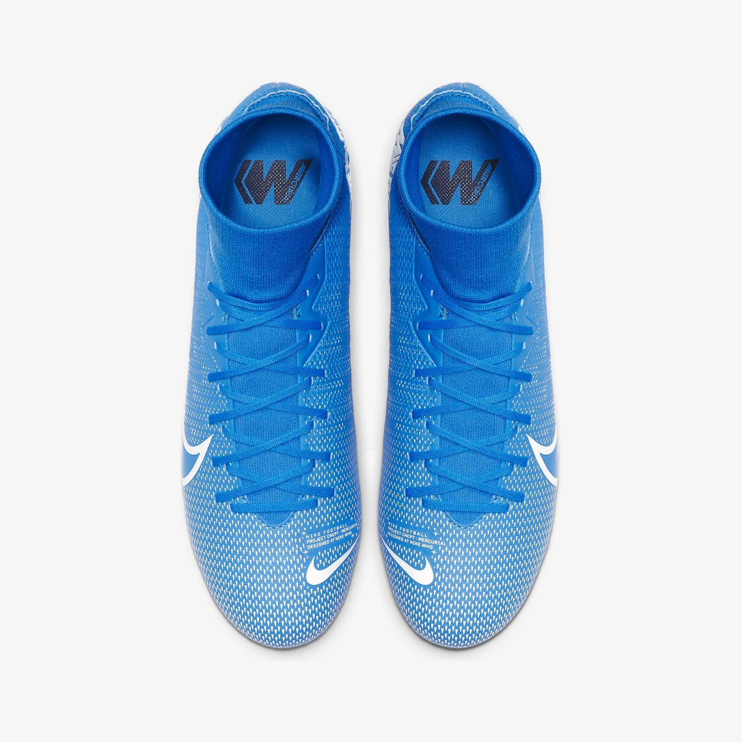 Mercurial Superfly 7 Academy MG Cleats - Blue Hero/Obsidian - AT7946-414-NIKE by Nike | Available at Niky's Sports